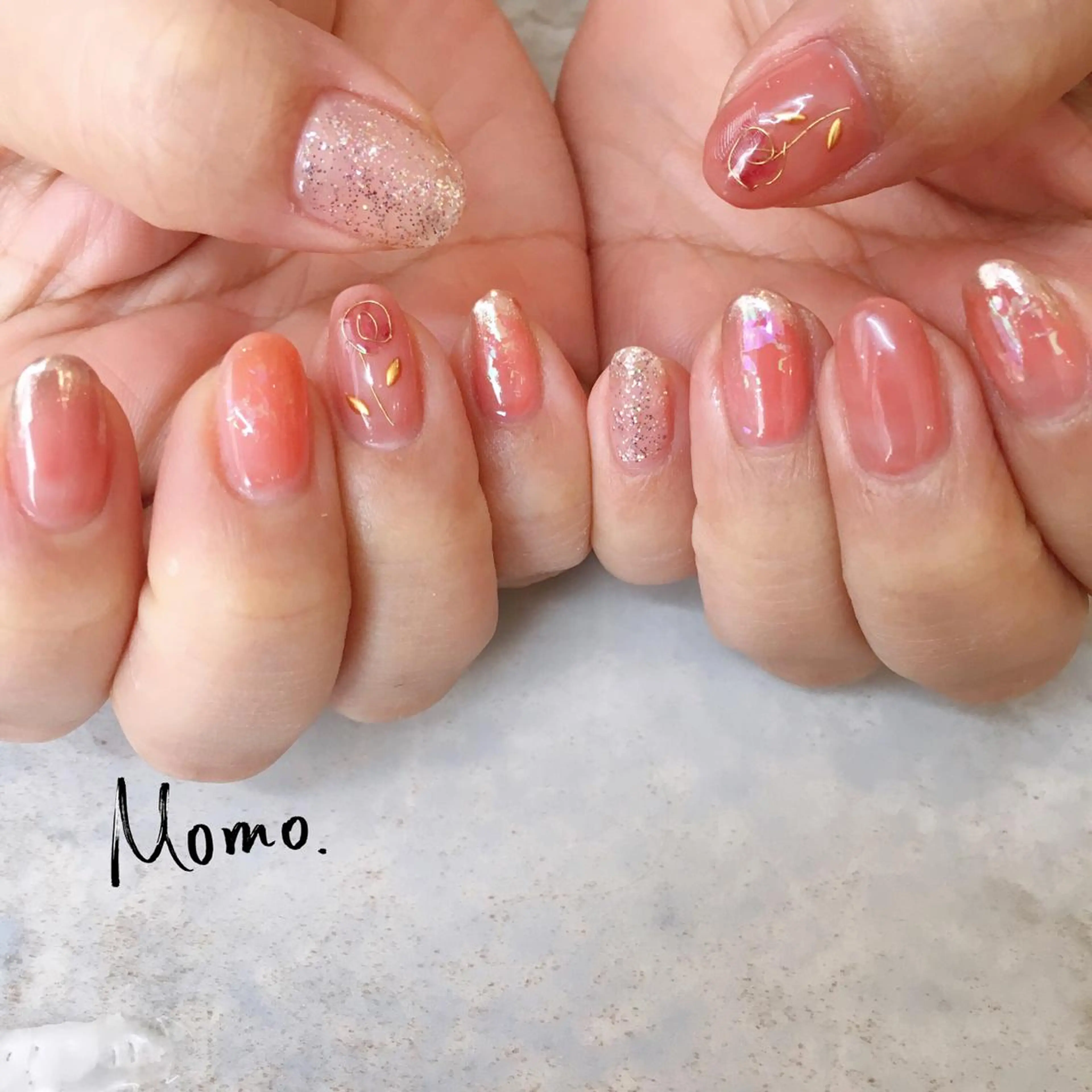 ネイル M O M Oのネイルデザイン