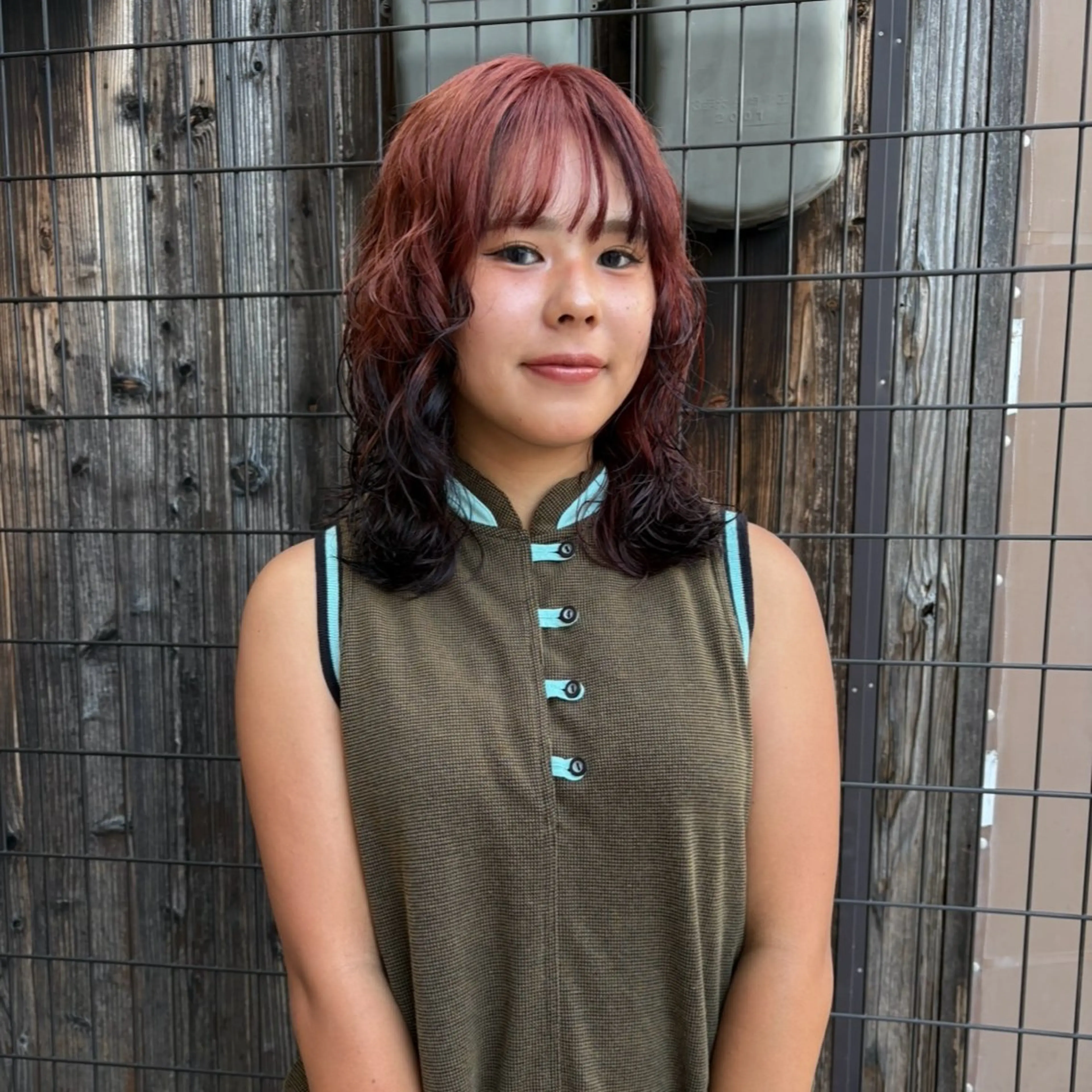 セミロング nomura sakuraのヘアスタイル