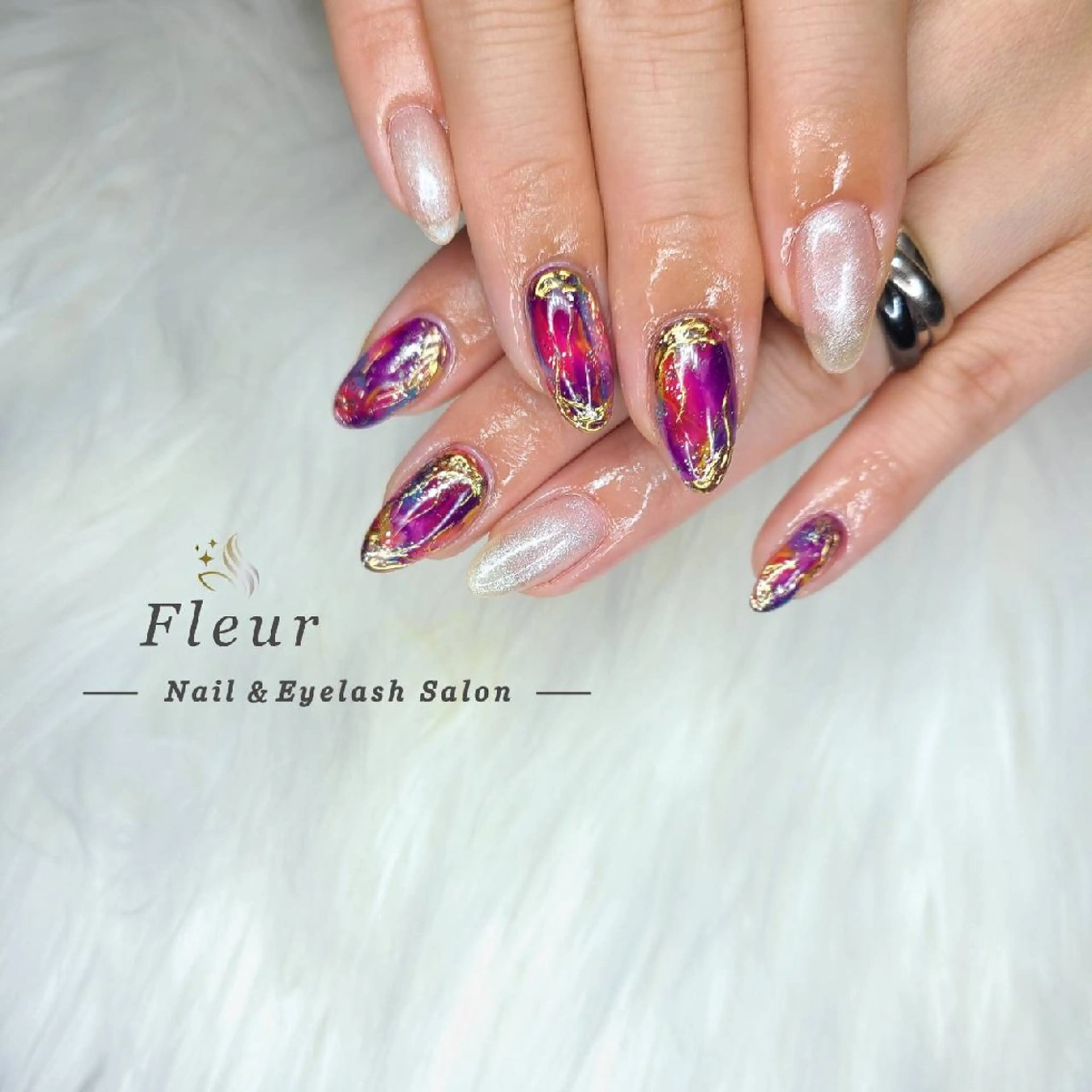 ネイル ☆Fleur☆ 西梅田のネイルデザイン