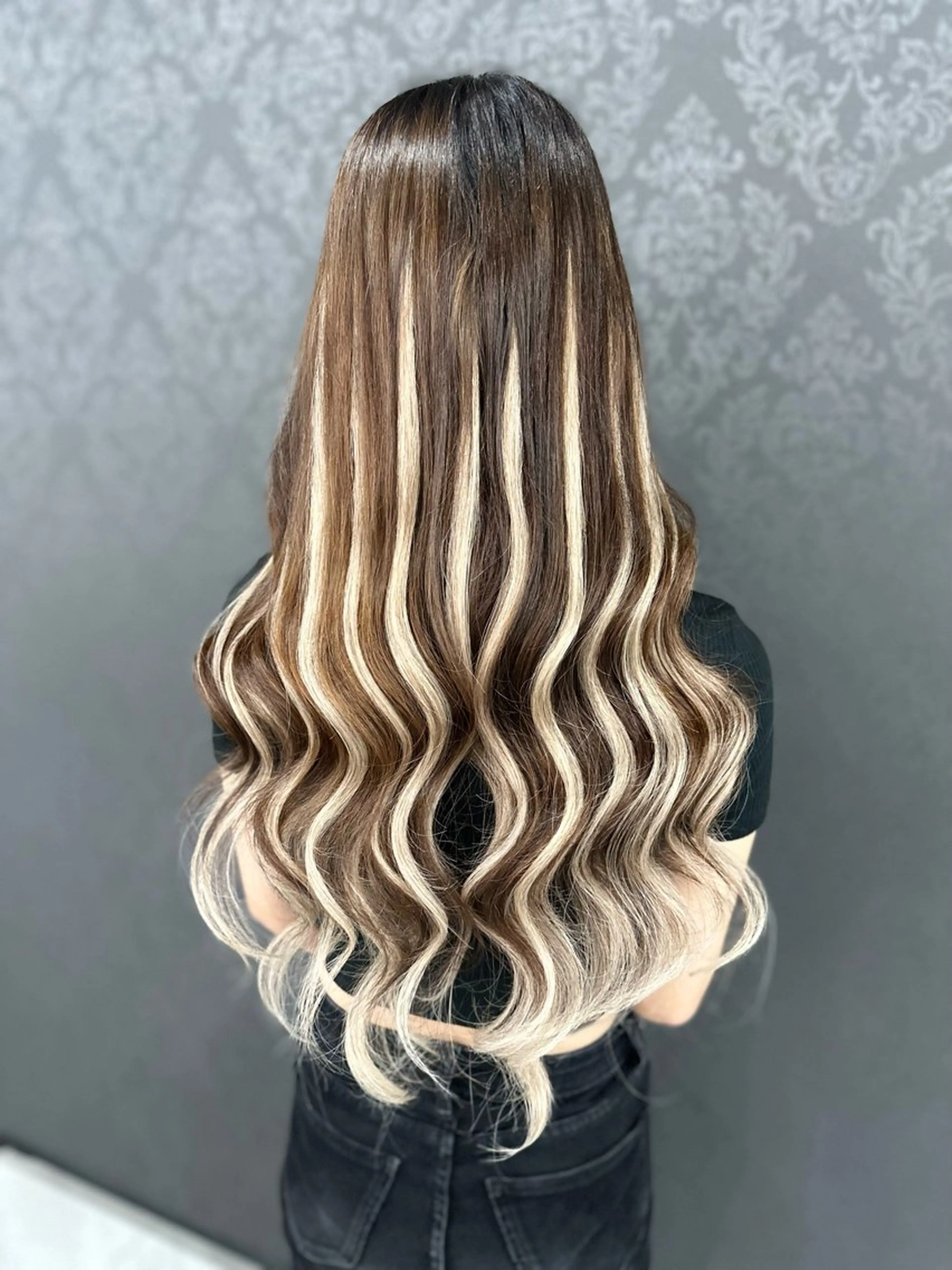ロング エクステ シールエクステ AOI️🫧🩵のヘアスタイル