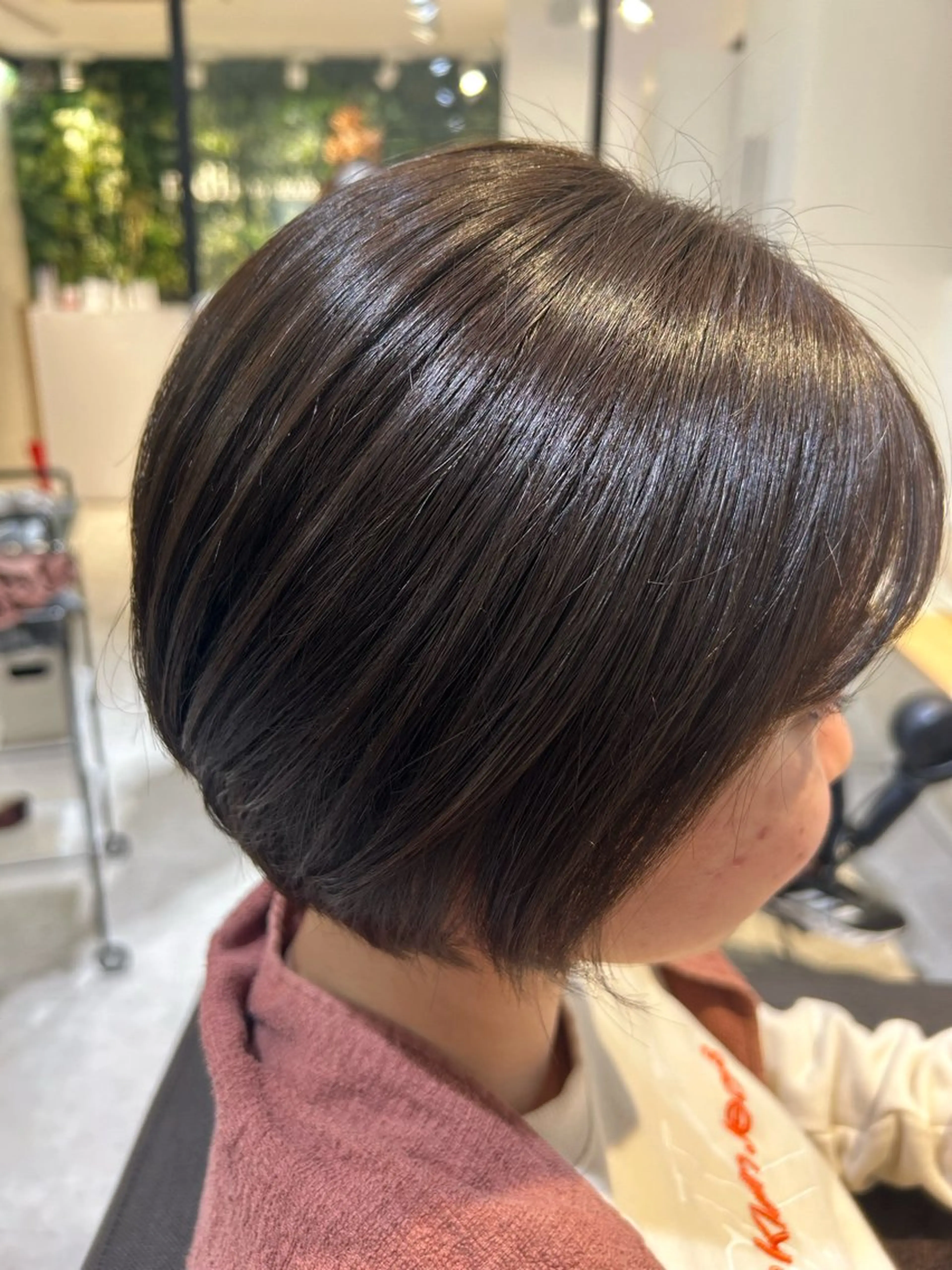 ショート カラー オリーブカラー rudii by HAIRPOCKET所属・玉田 千智のヘアスタイル