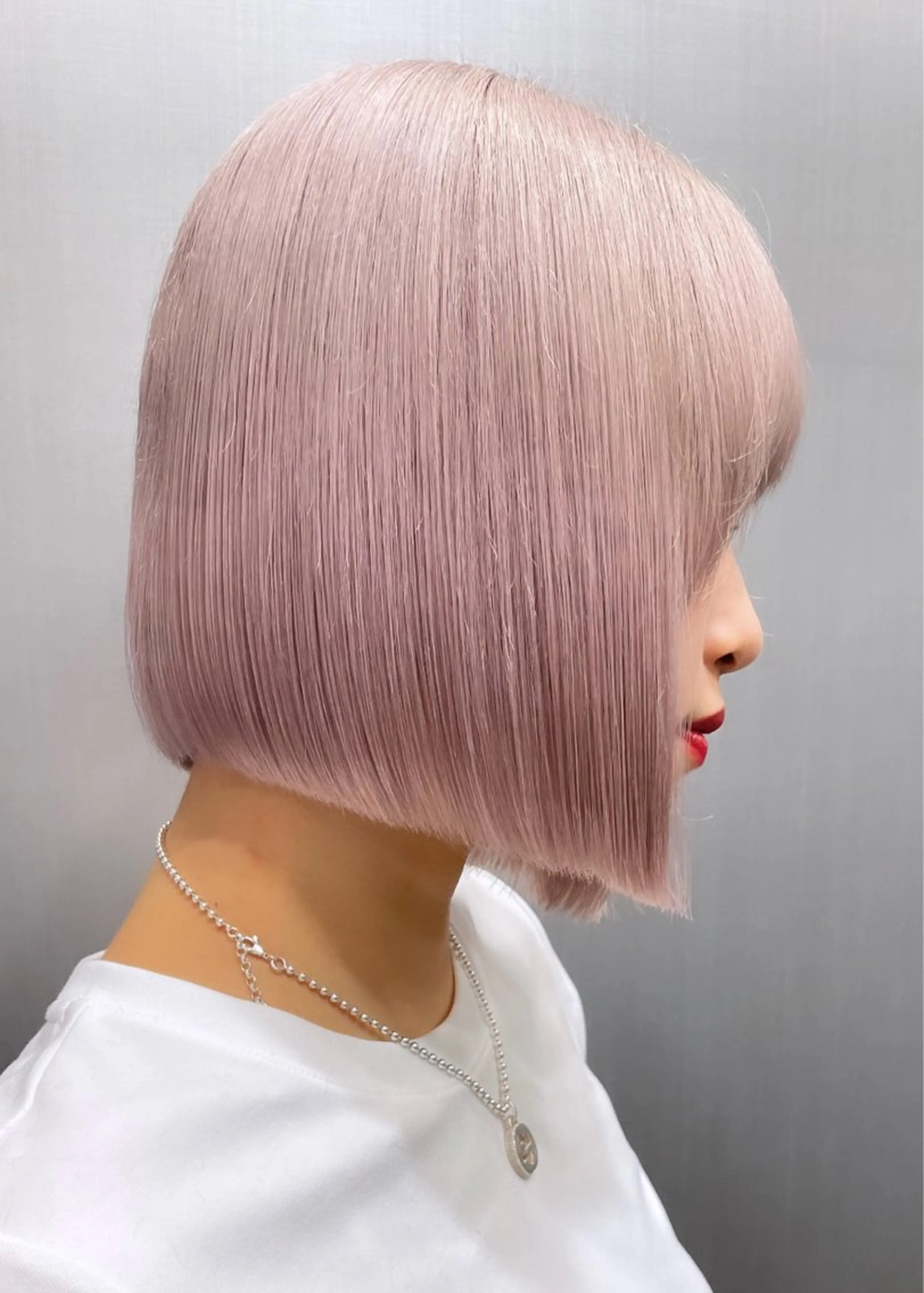 ショート ボブ HARUKI MINATO JAPAN所属・秋山 輝星のヘアスタイル
