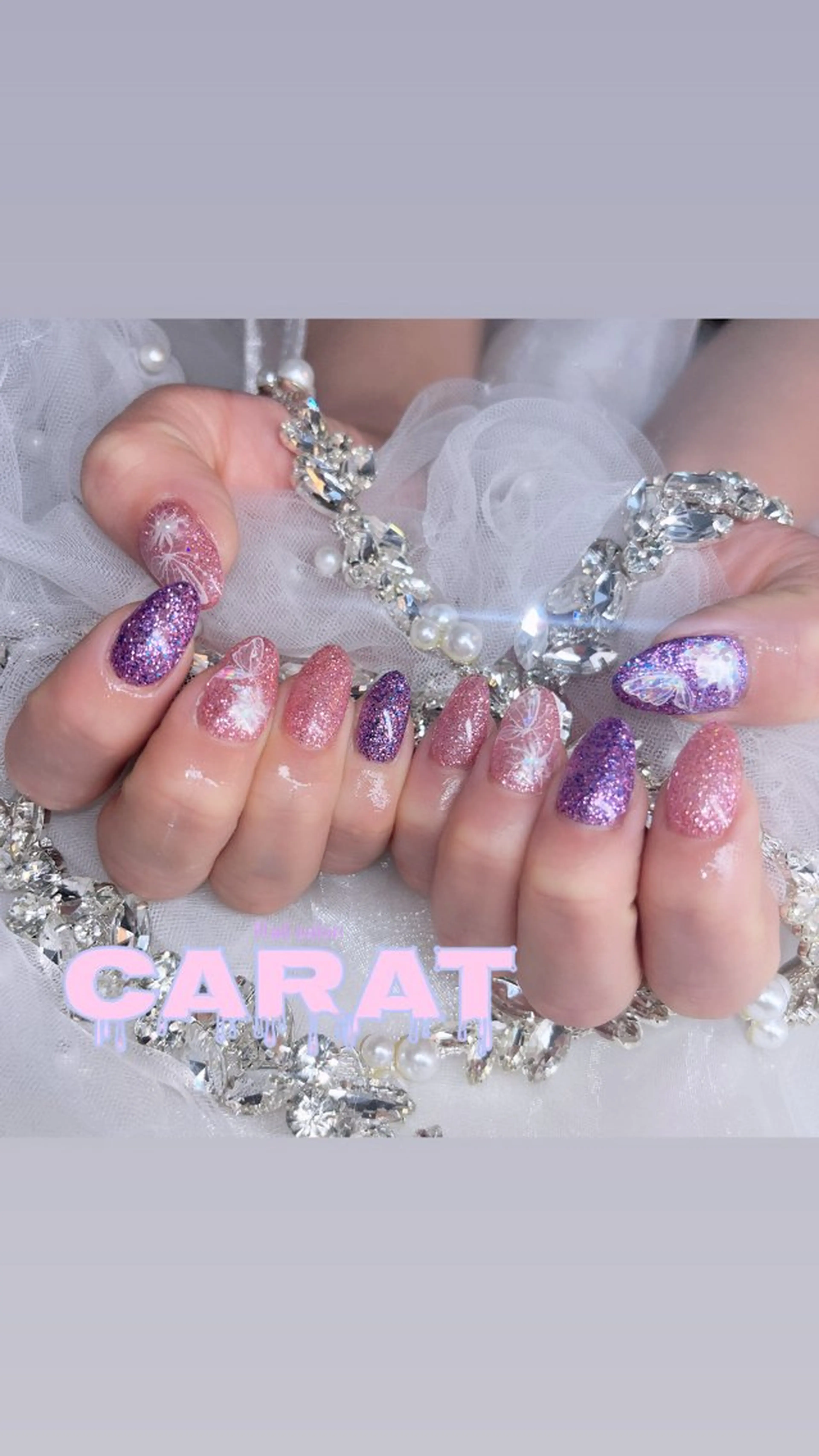 ネイル ハンドネイル CARAT/ Rinaのネイルデザイン
