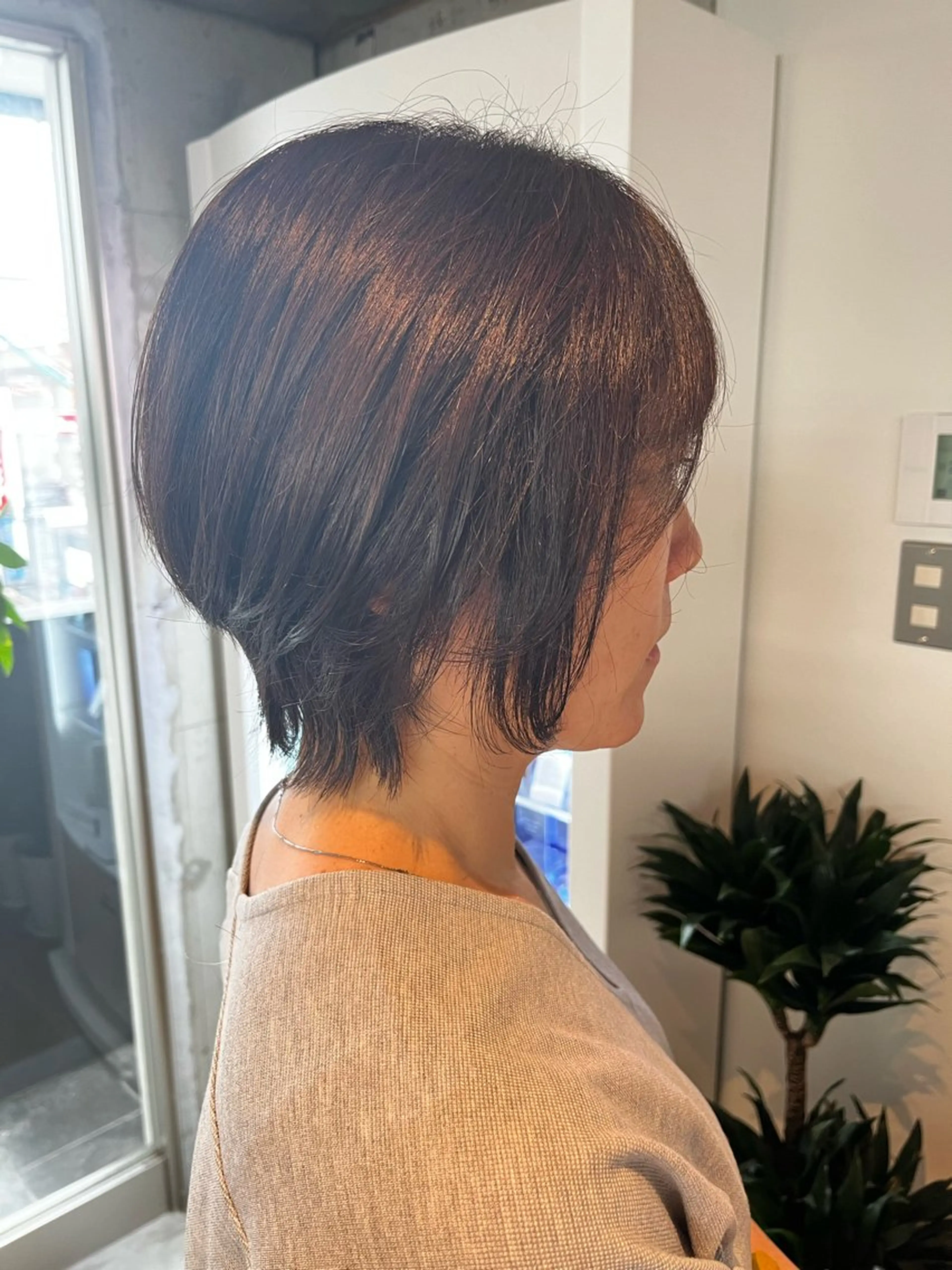 ショート ショートヘア ウルフカット カット ROSSO Hair＆SPA  香椎宮前店所属・SHIINA 香椎宮前店のヘアスタイル