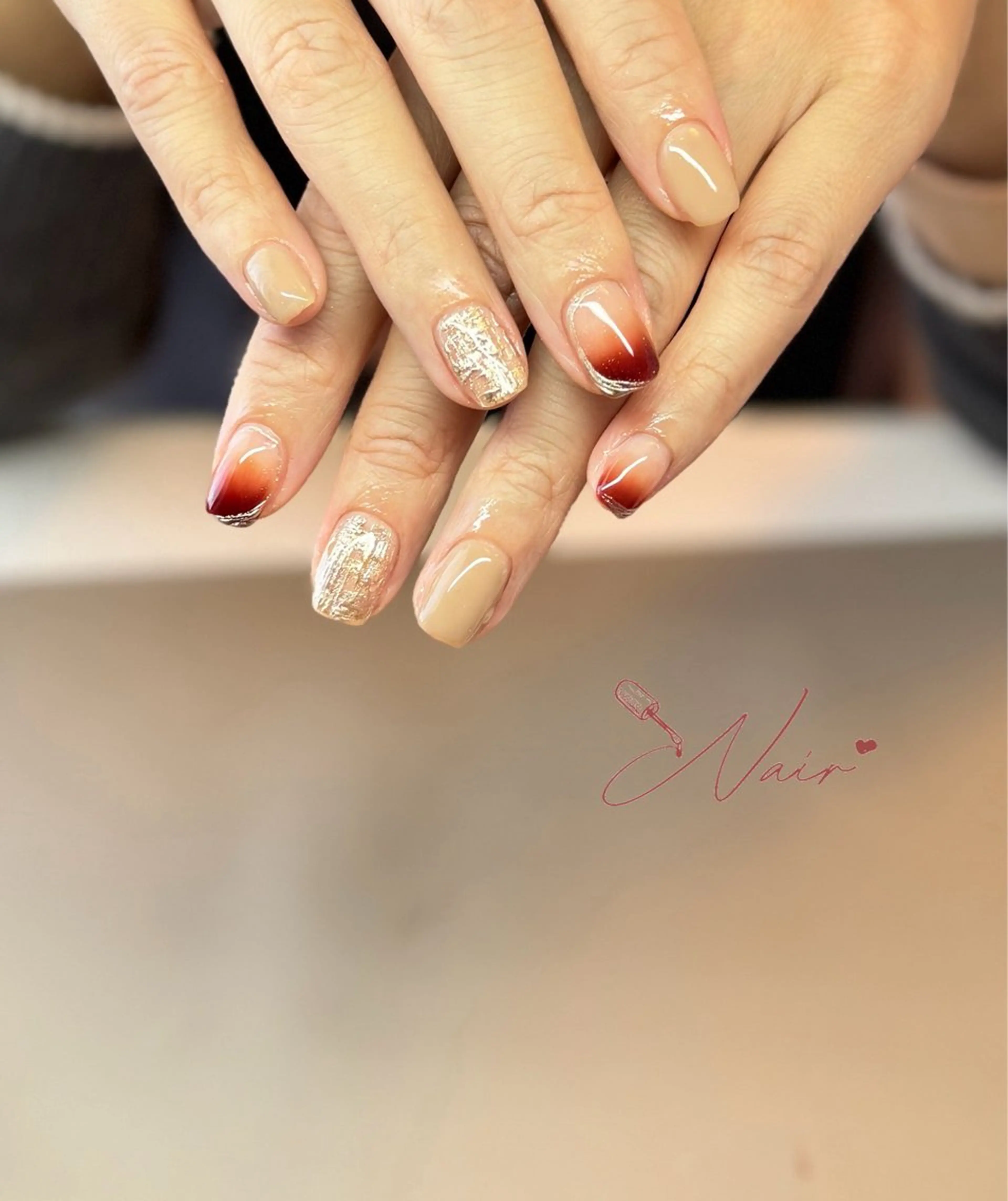 ネイル 持ち込み 𝓝𝓪𝓲𝓻 𝓝𝓪𝓲𝓵のネイルデザイン