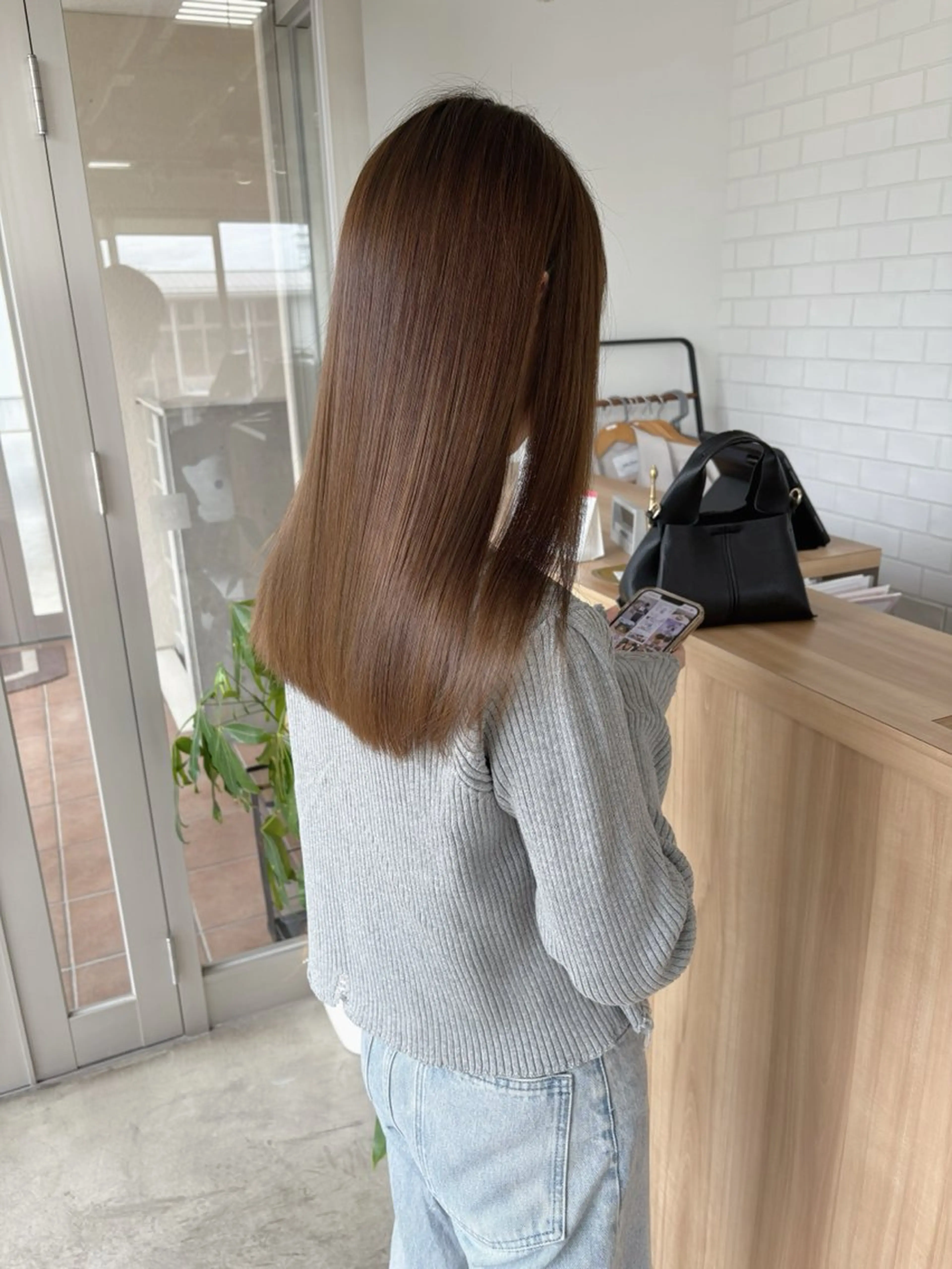 カラー ベージュカラー カット ヘアカラー トリートメント 津田 七美希のヘアスタイル