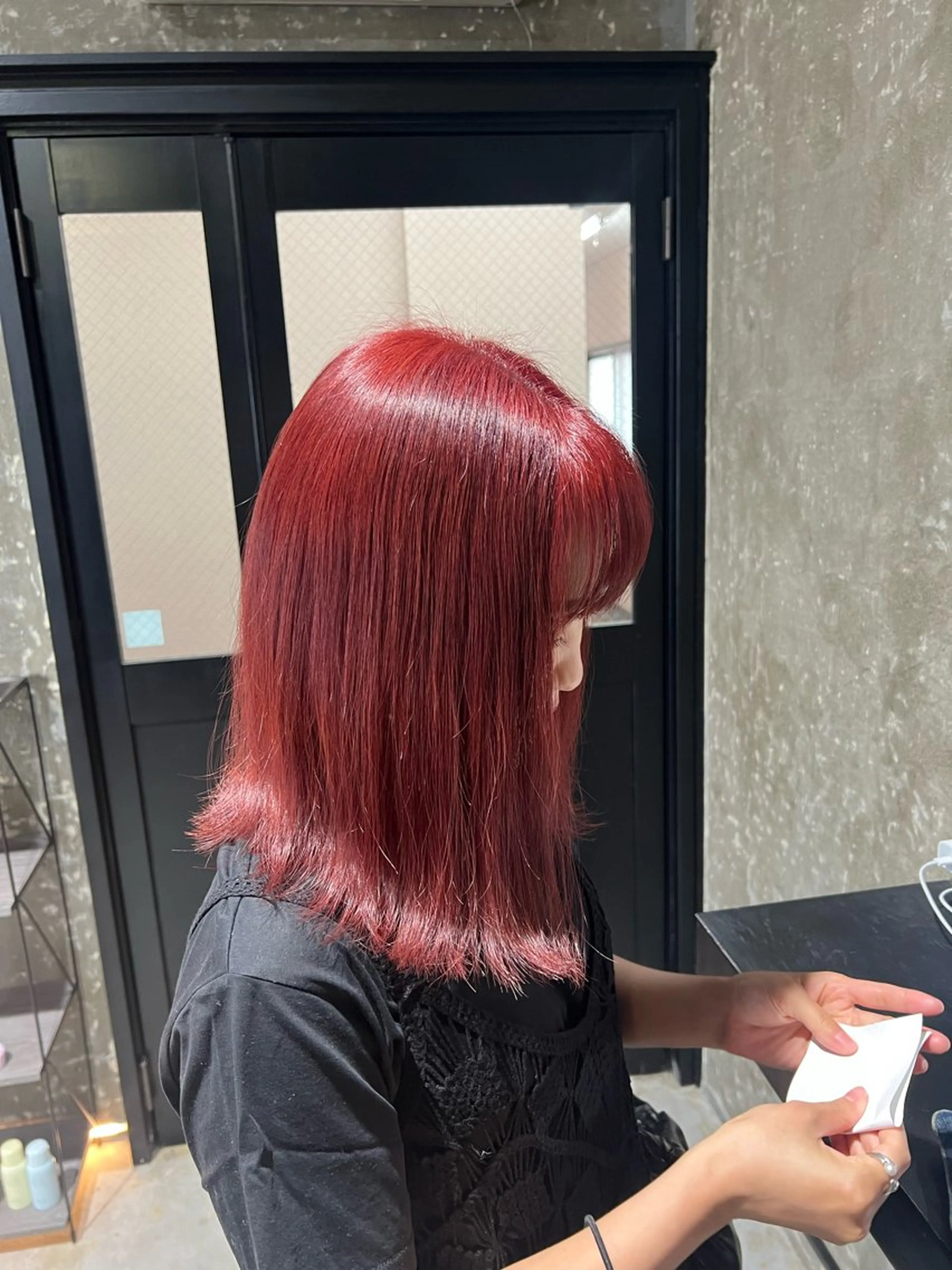 カラー 久永 菫のヘアスタイル