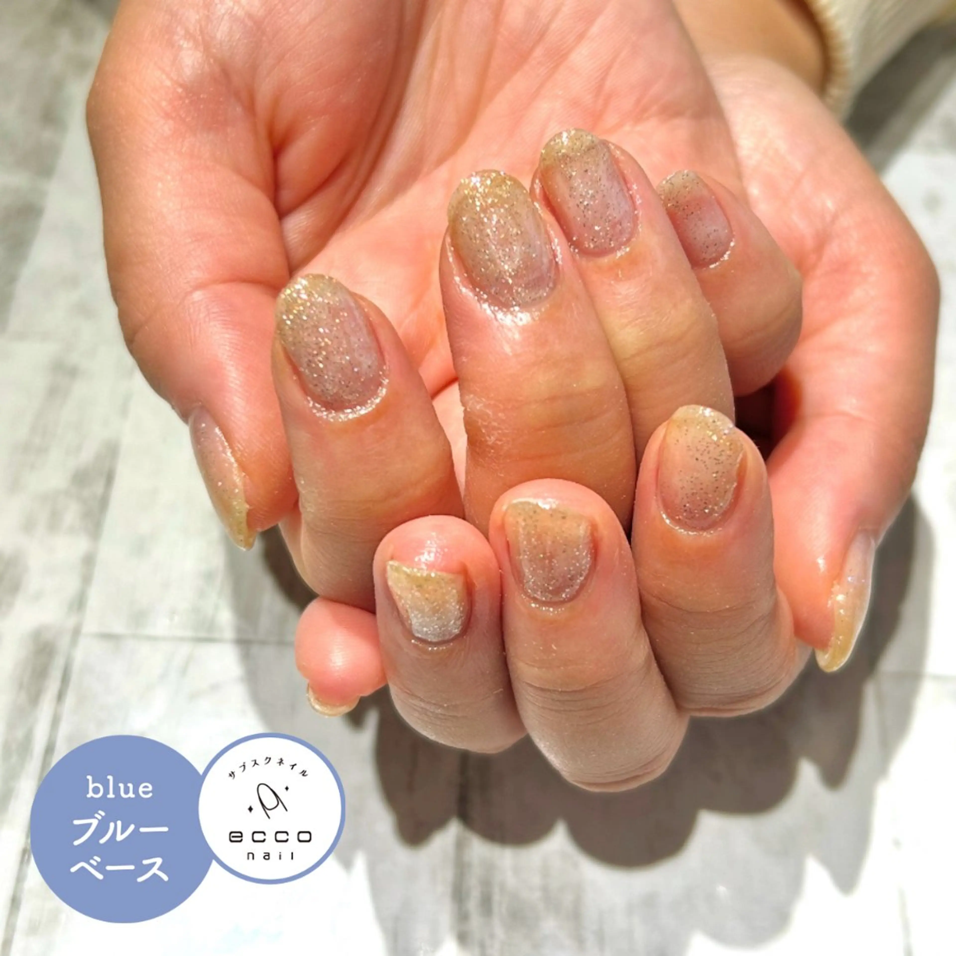 ネイル 🌷サブスクecco nail 結萌 🌷のネイルデザイン