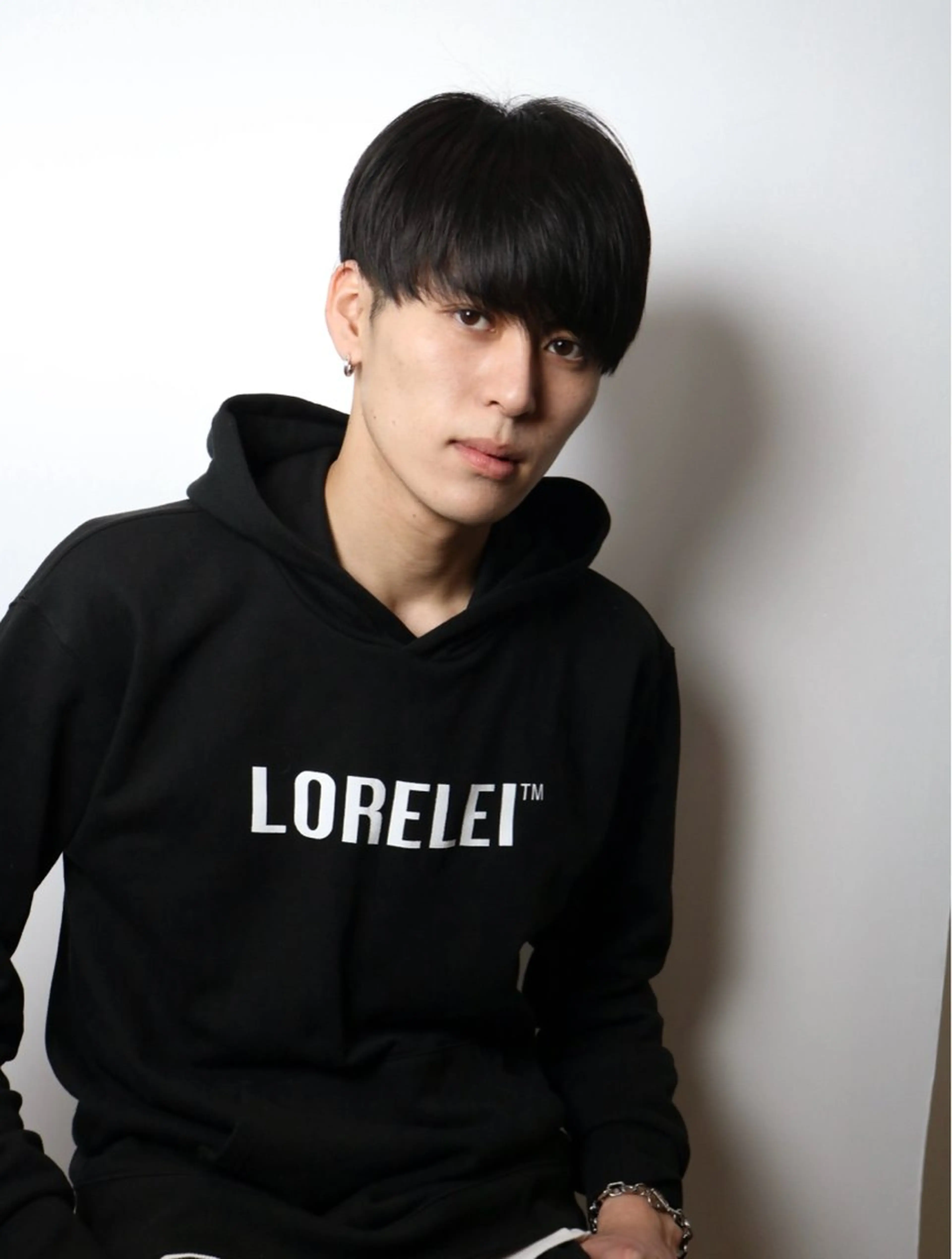 ミディアム ヘアアレンジ メンズ マッシュ 縮毛矯正 BORDO所属・竹内 奨のヘアスタイル