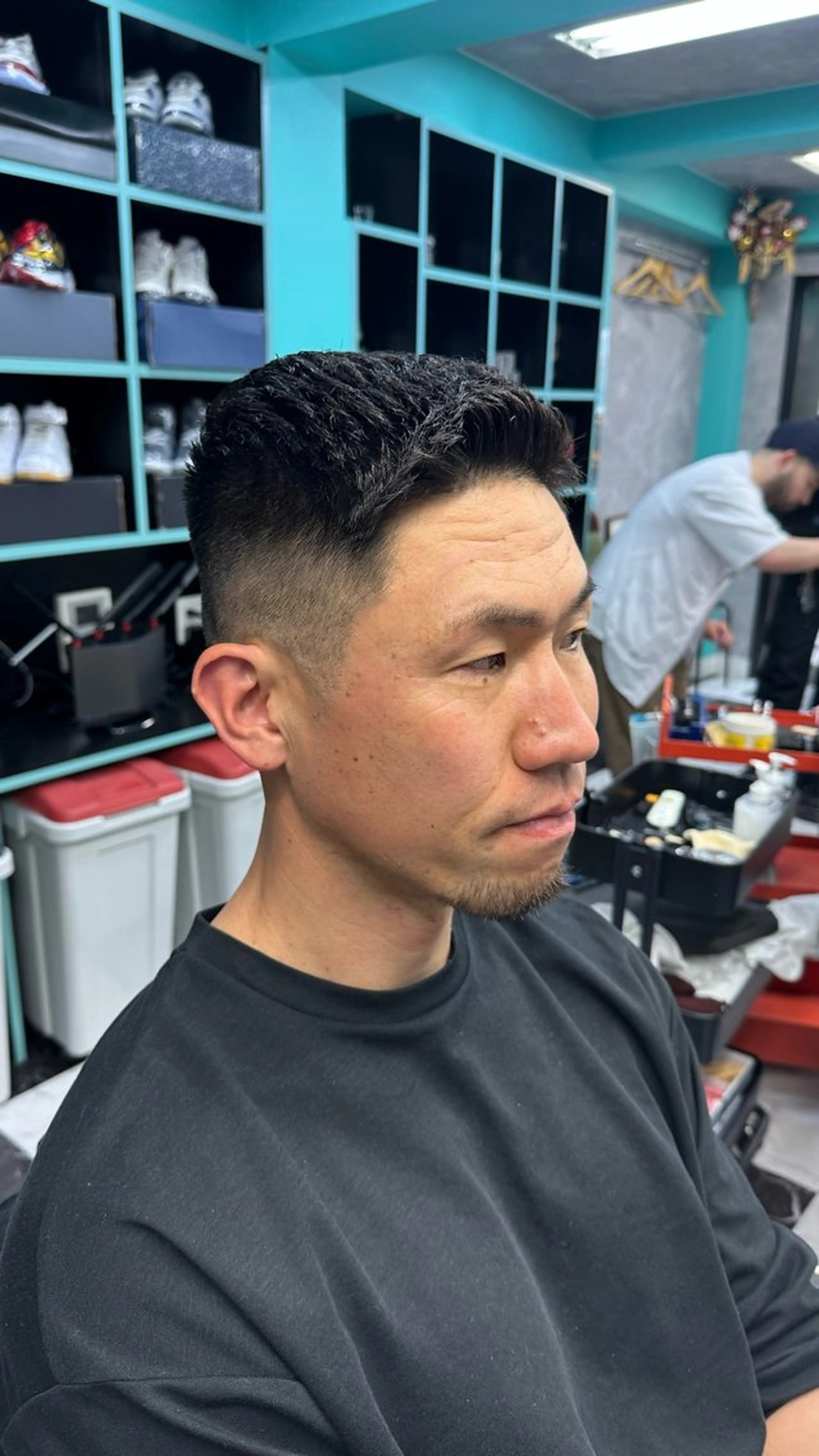 ショート メンズ Barber Tribe所属・メンズショート/ フェード/超駅近のヘアスタイル