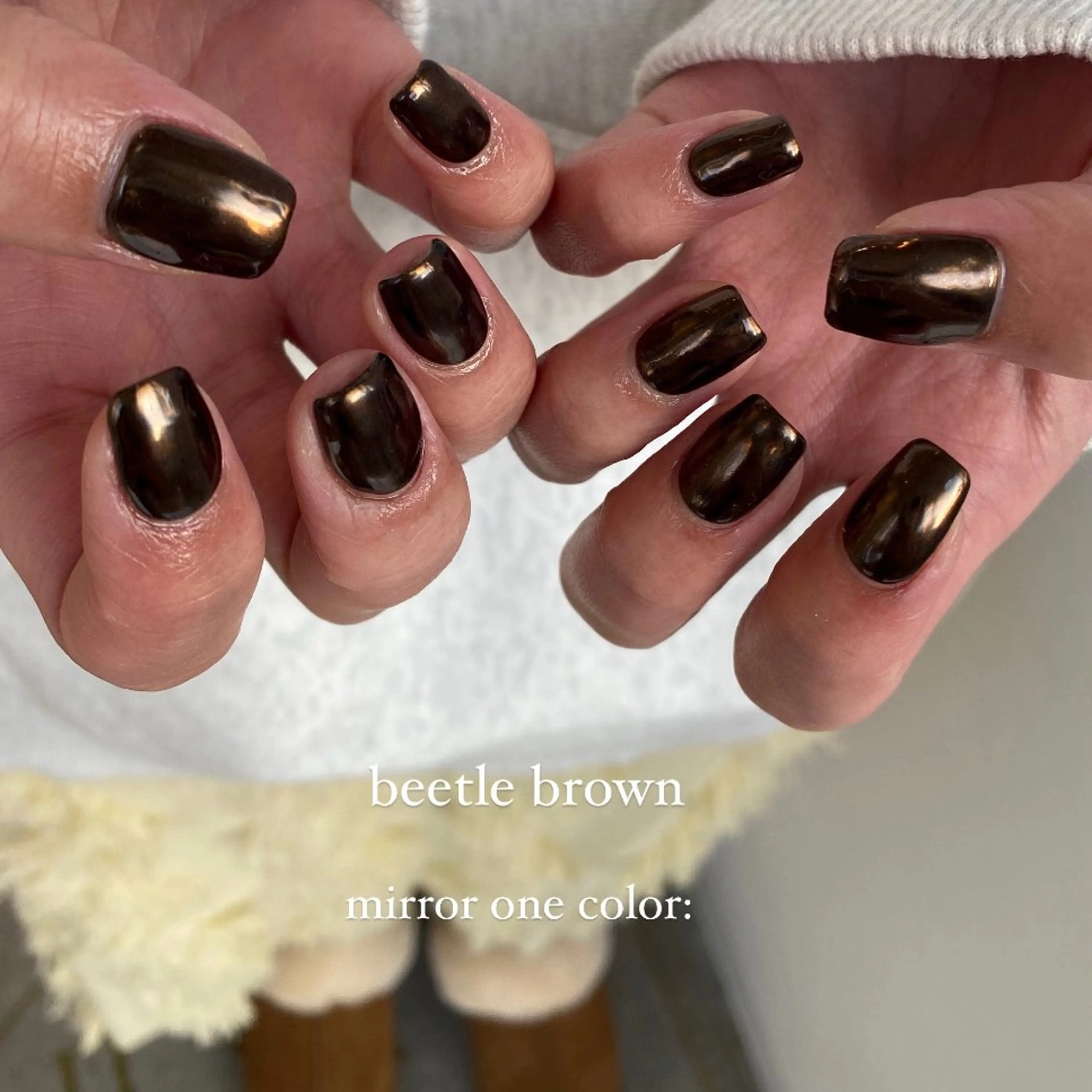ネイル オーロラネイル マグネットネイル ニュアンスネイル シンプルネイル 春ネイル 草加ニュアンスネイル 🌚hersのネイルデザイン