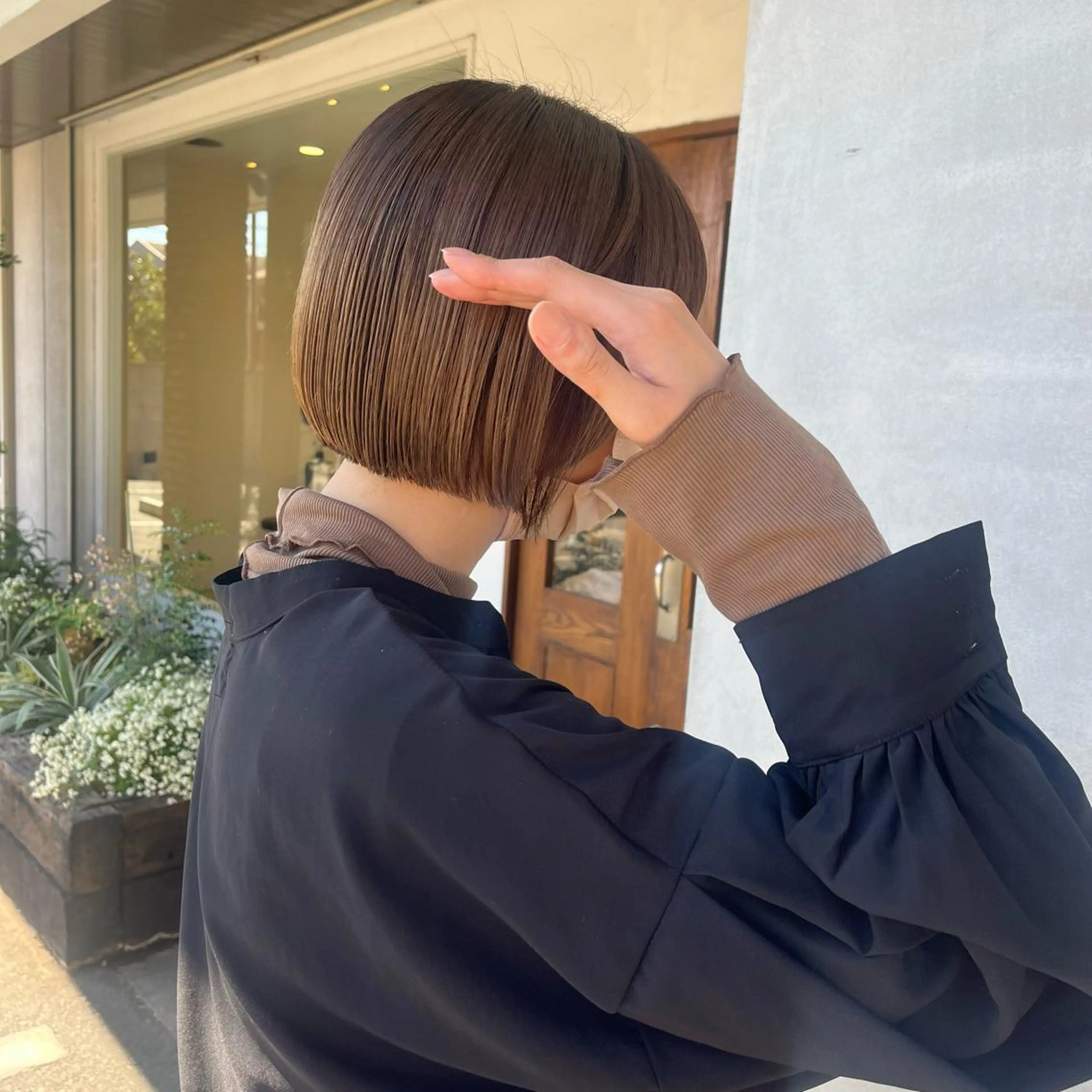 ショート ボブ Leyシェアサロン所属・中井亜未/ 姫路ボブのヘアスタイル