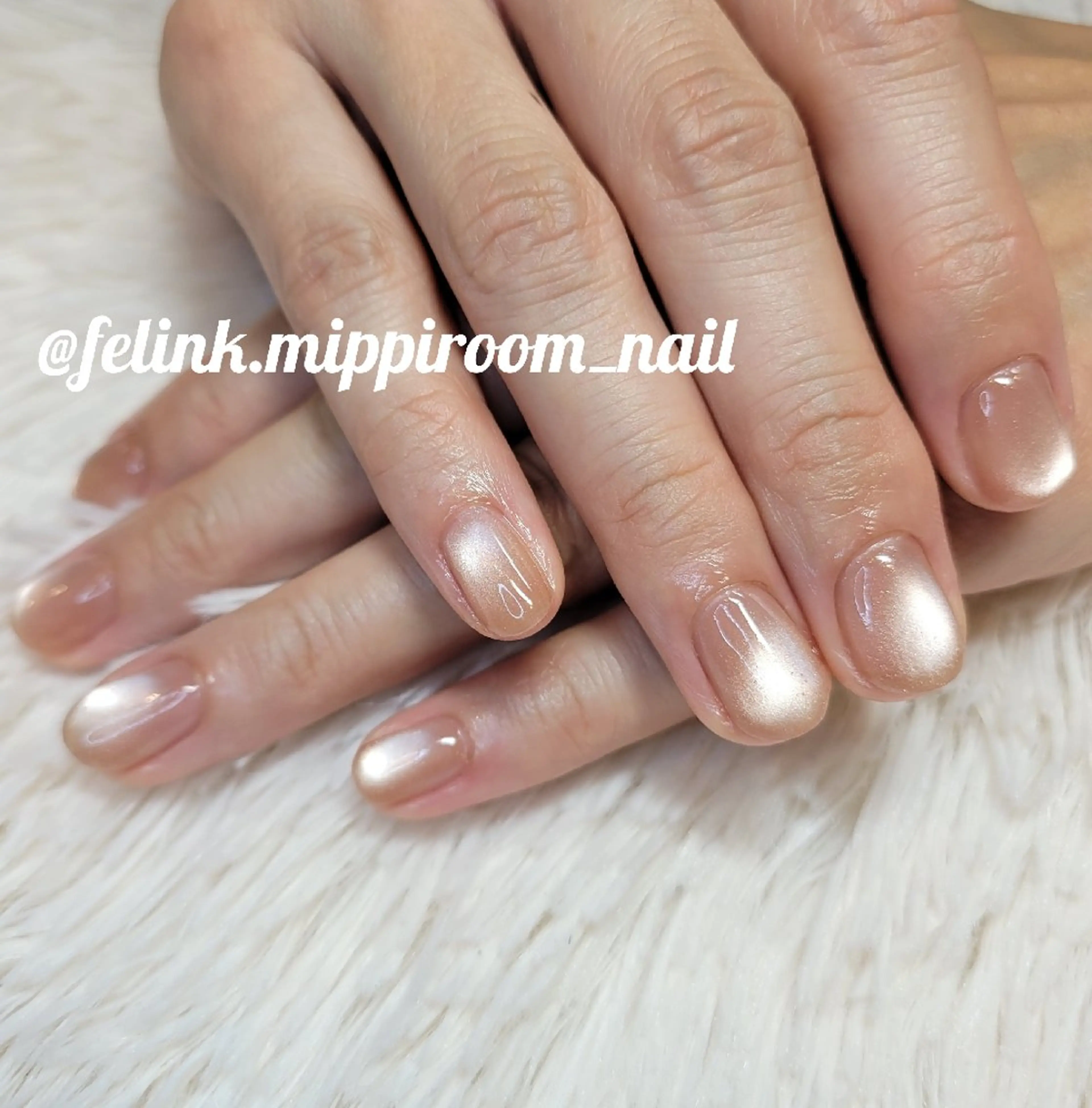 ネイル マグネットネイル Nail&Eyelash ビューティーサロンFelink所属・felink  miyuki のネイルデザイン