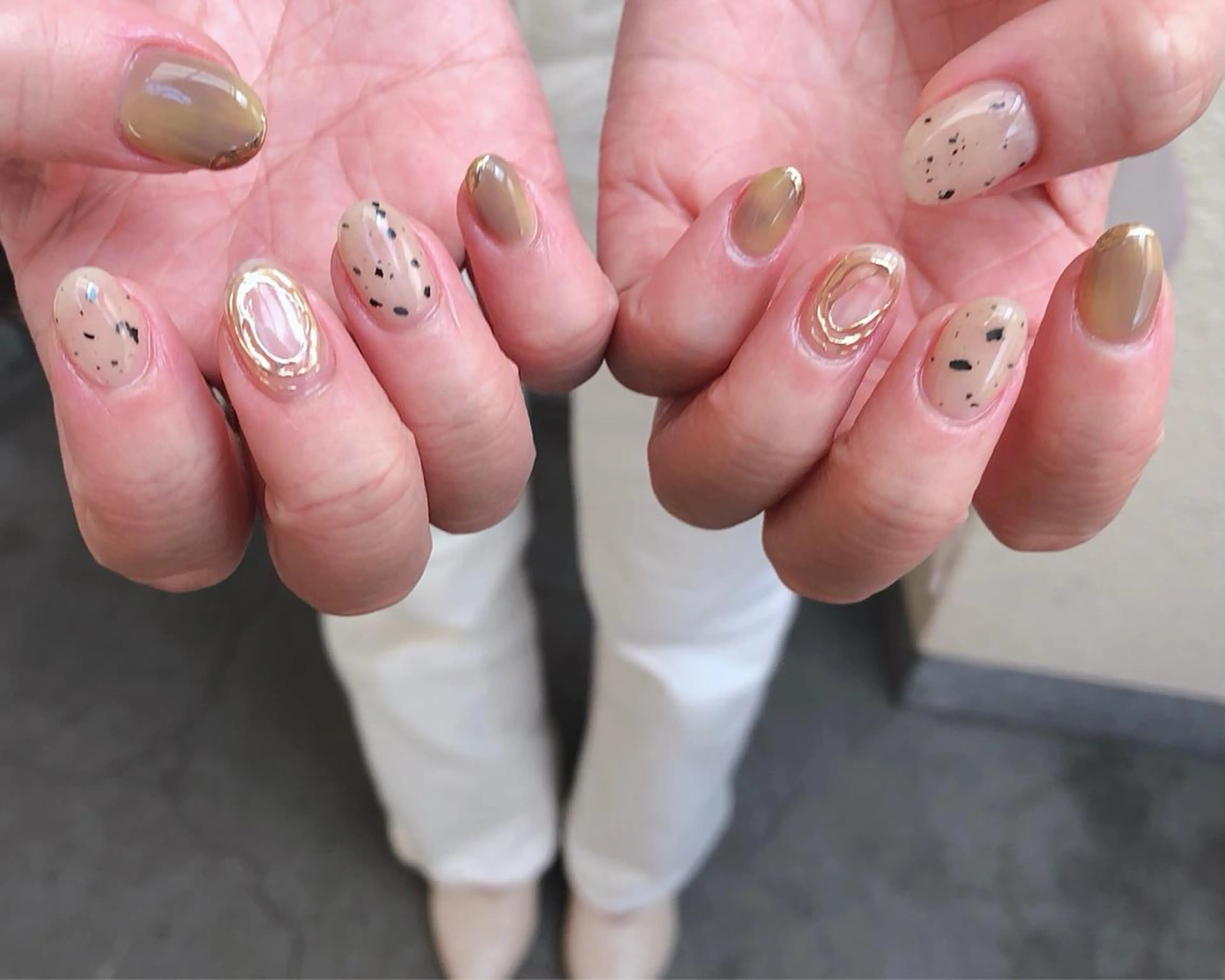 ネイル ミラーネイル ハンドネイル nail heron所属・saki_ nail heronのその他イメージ