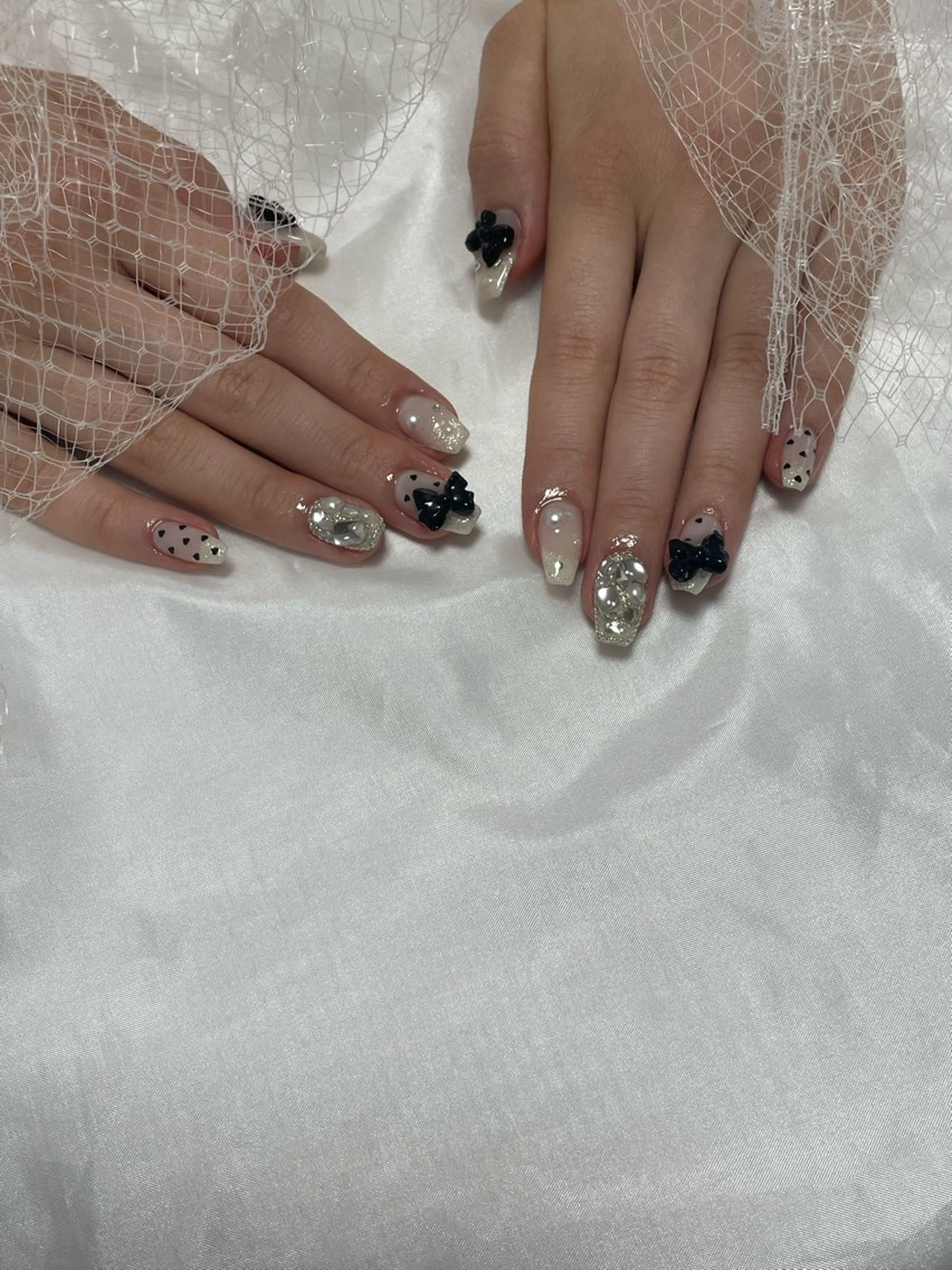セミロング Nailsalon プチ　ラジェムのネイルデザイン