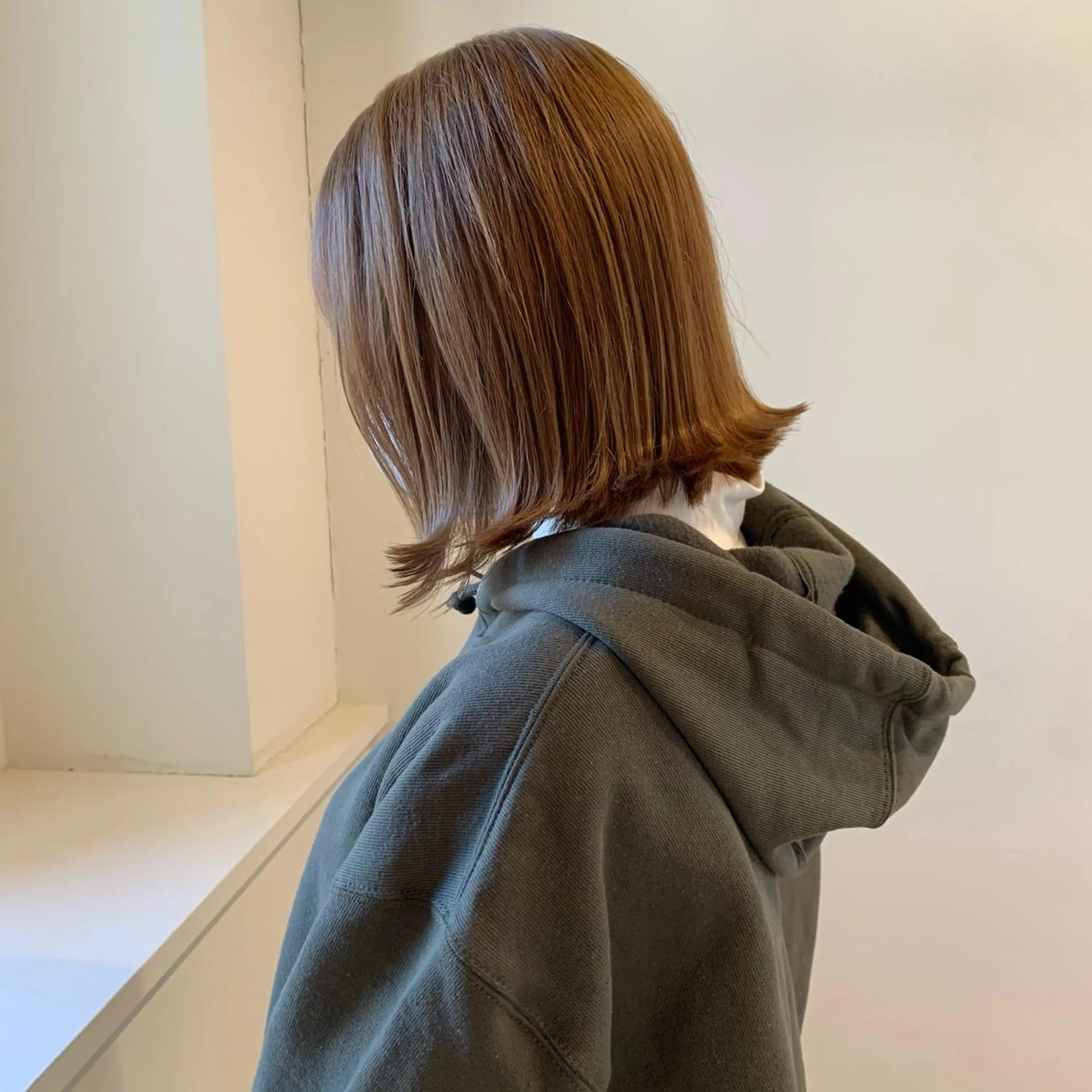 ショート カラー ヘアカラー トリートメント Maison所属・清水 亮太／赤み消しカラーのヘアスタイル