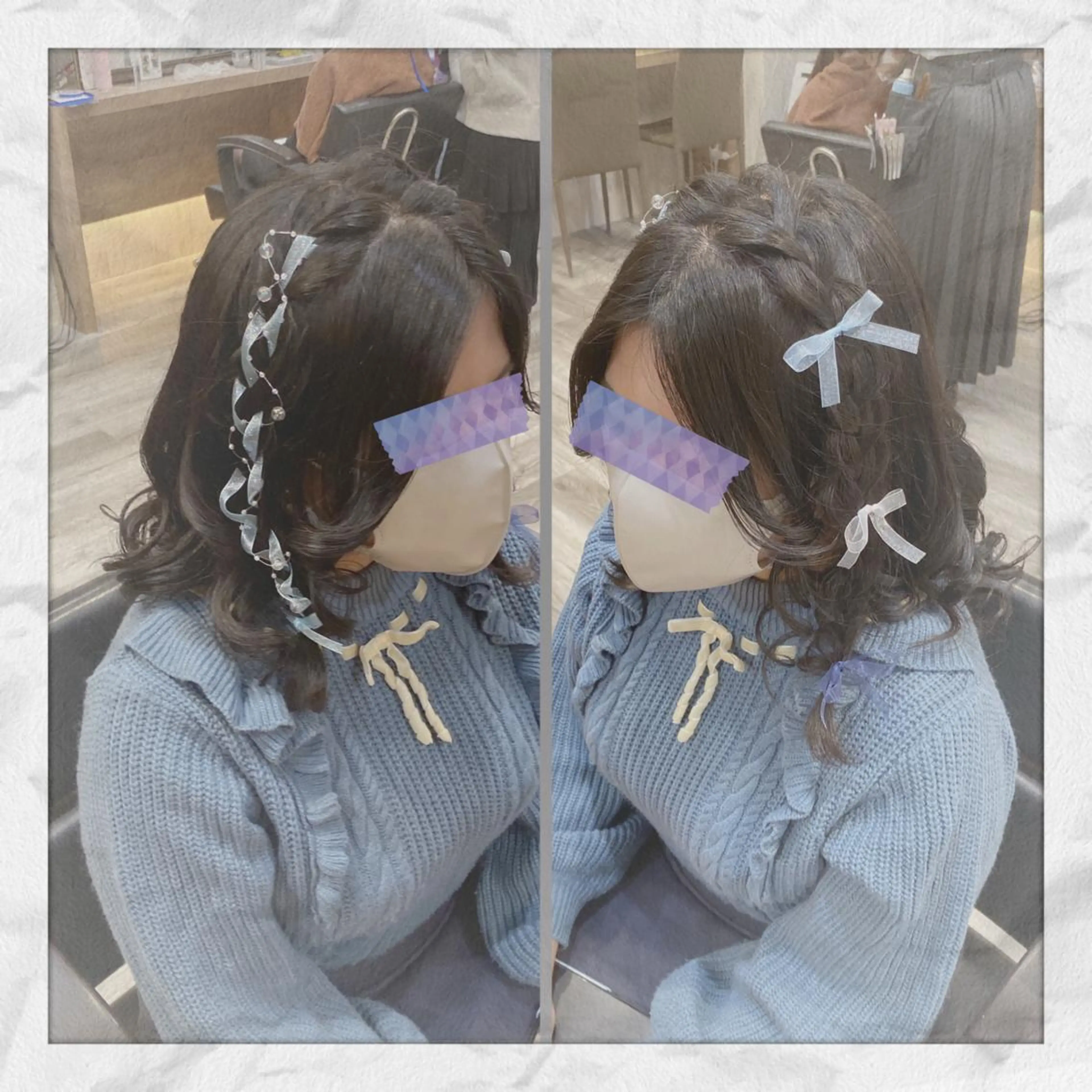 ミディアム ヘアアレンジ ヘアセット ヘアセット/着付け 𓇼 松本 夏美𓇼のヘアスタイル