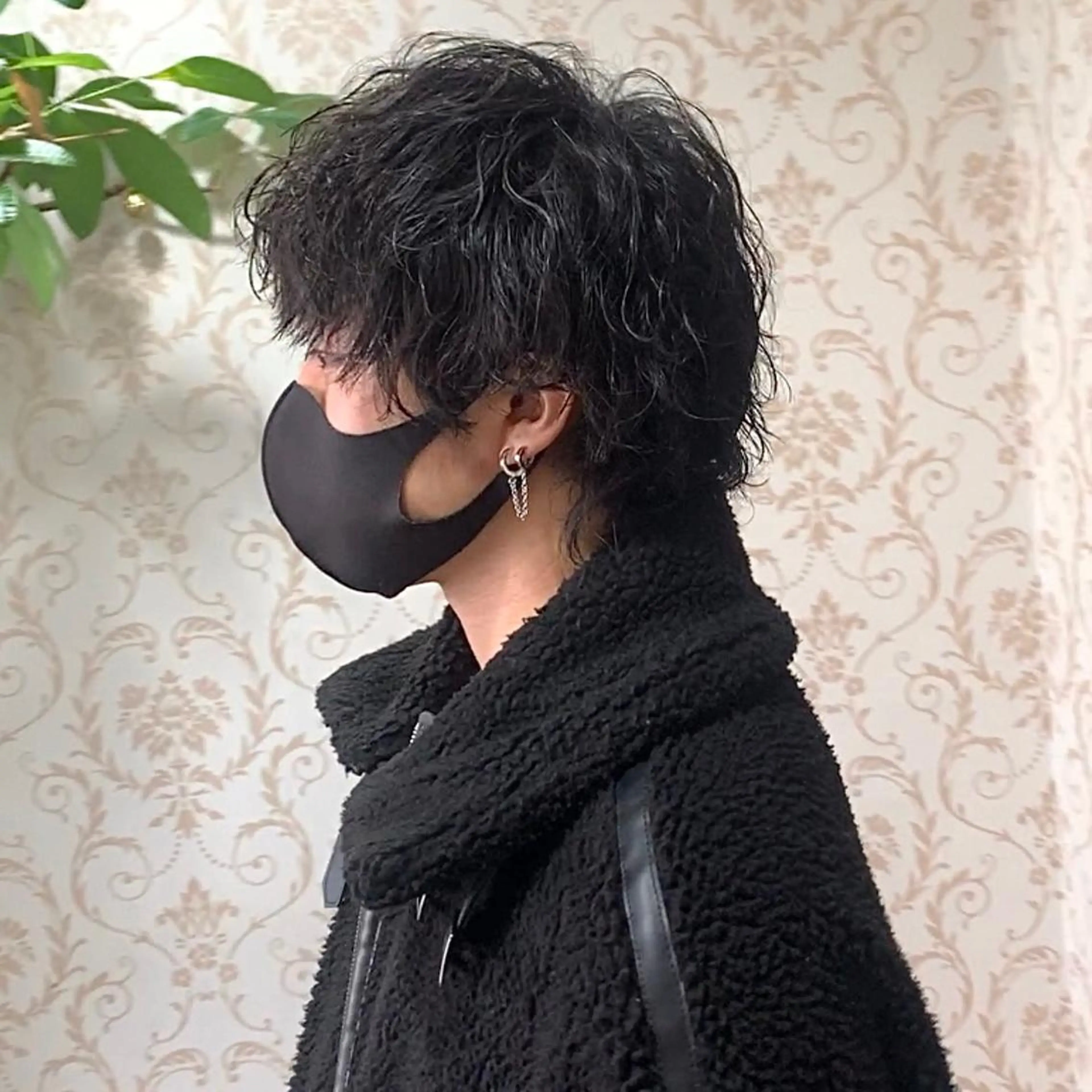 パーマ メンズ メンズウルフカット ウルフカット メンズパーマ/ メンズ縮毛矯正美容師のヘアスタイル
