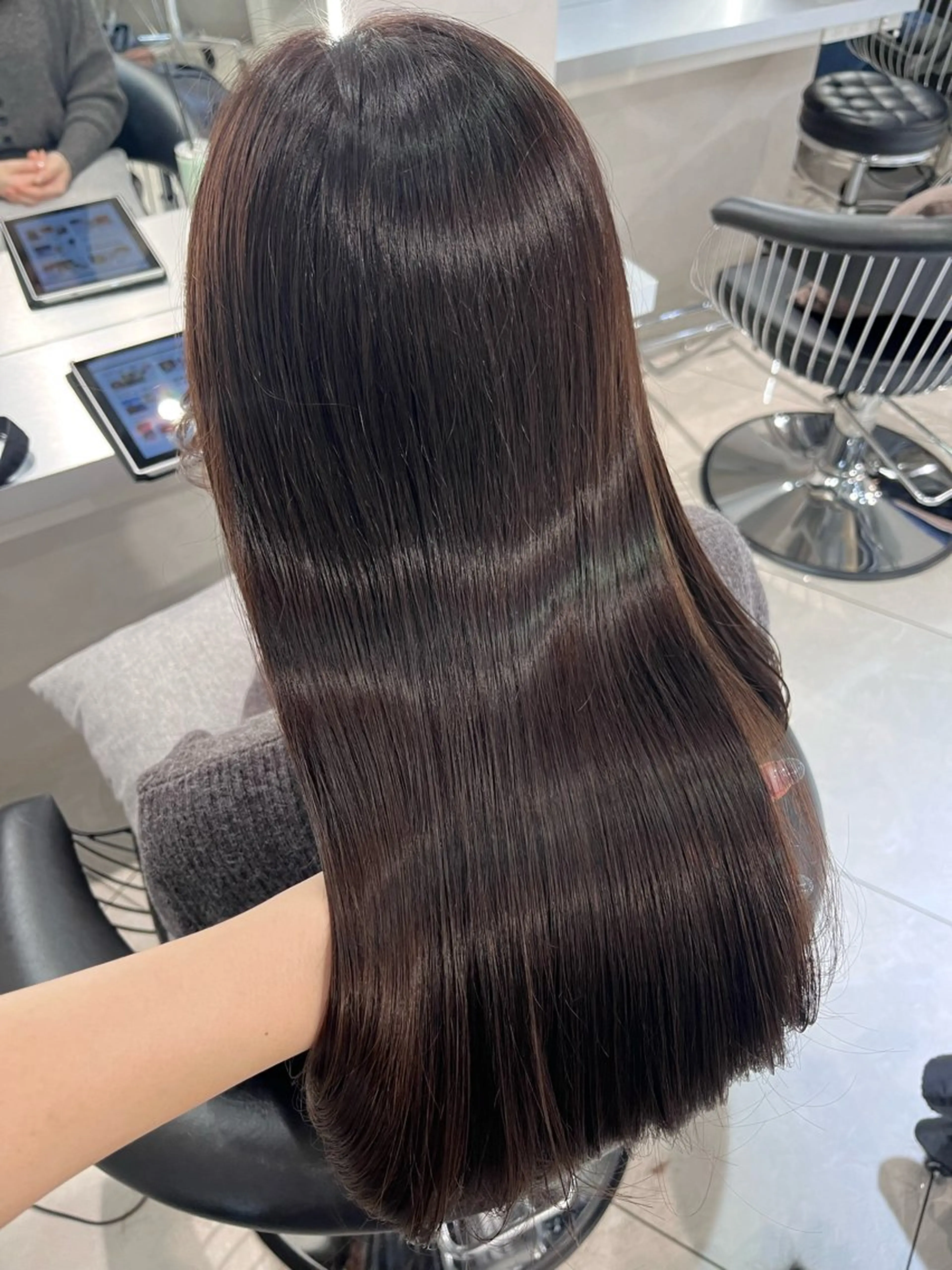 セミロング トリートメント トリートメント 池袋/縮毛矯正/ 髪質改善/【光輝】のヘアスタイル