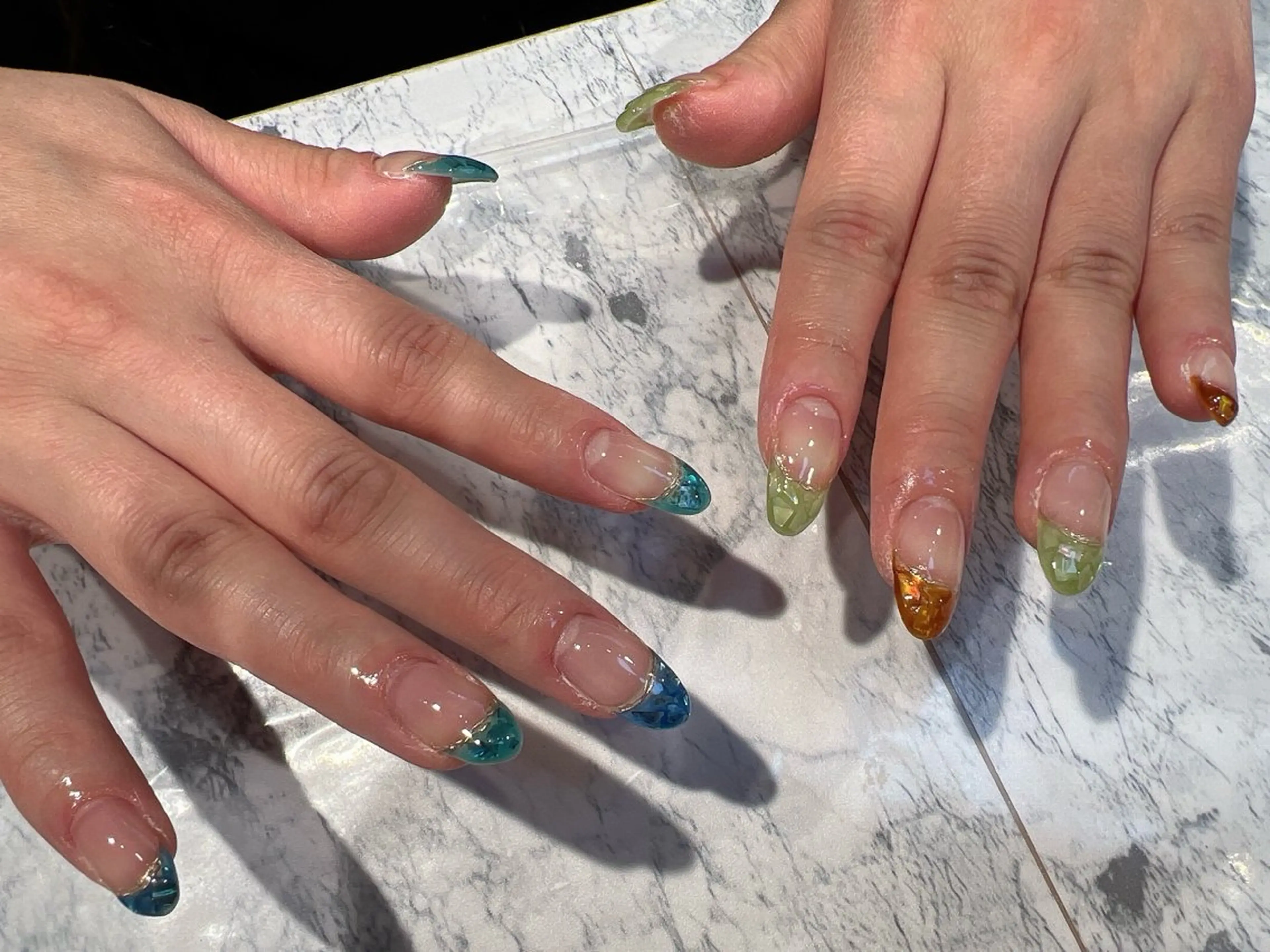 ネイル 持ち込み ハンドネイル Lavish nailのネイルデザイン