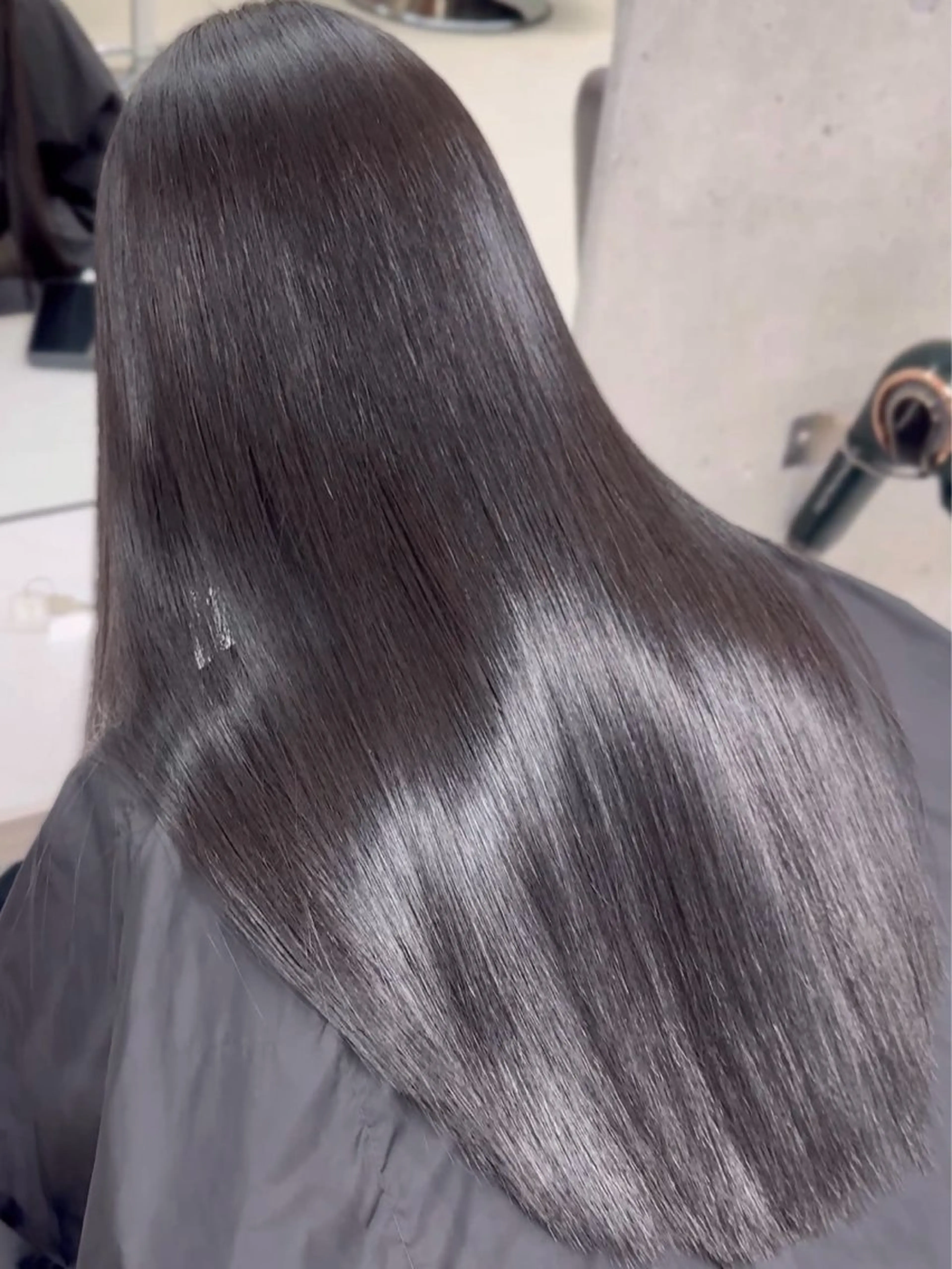ロング 縮毛矯正 うる艶ヘア♡韓国好き 透明感　shotaのヘアスタイル