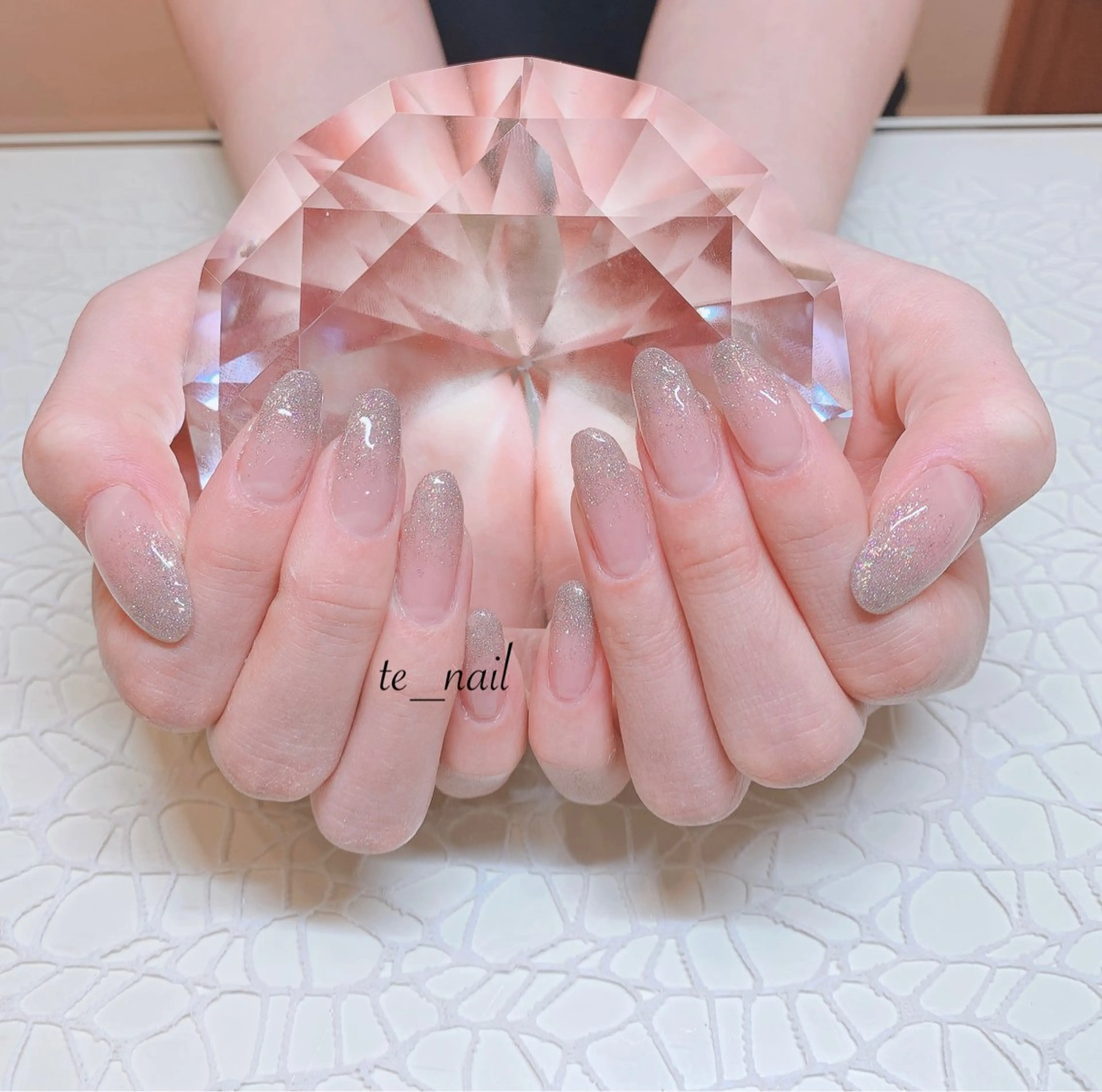 ネイル フラッシュネイル グラデーション ｔe_ nailのネイルデザイン