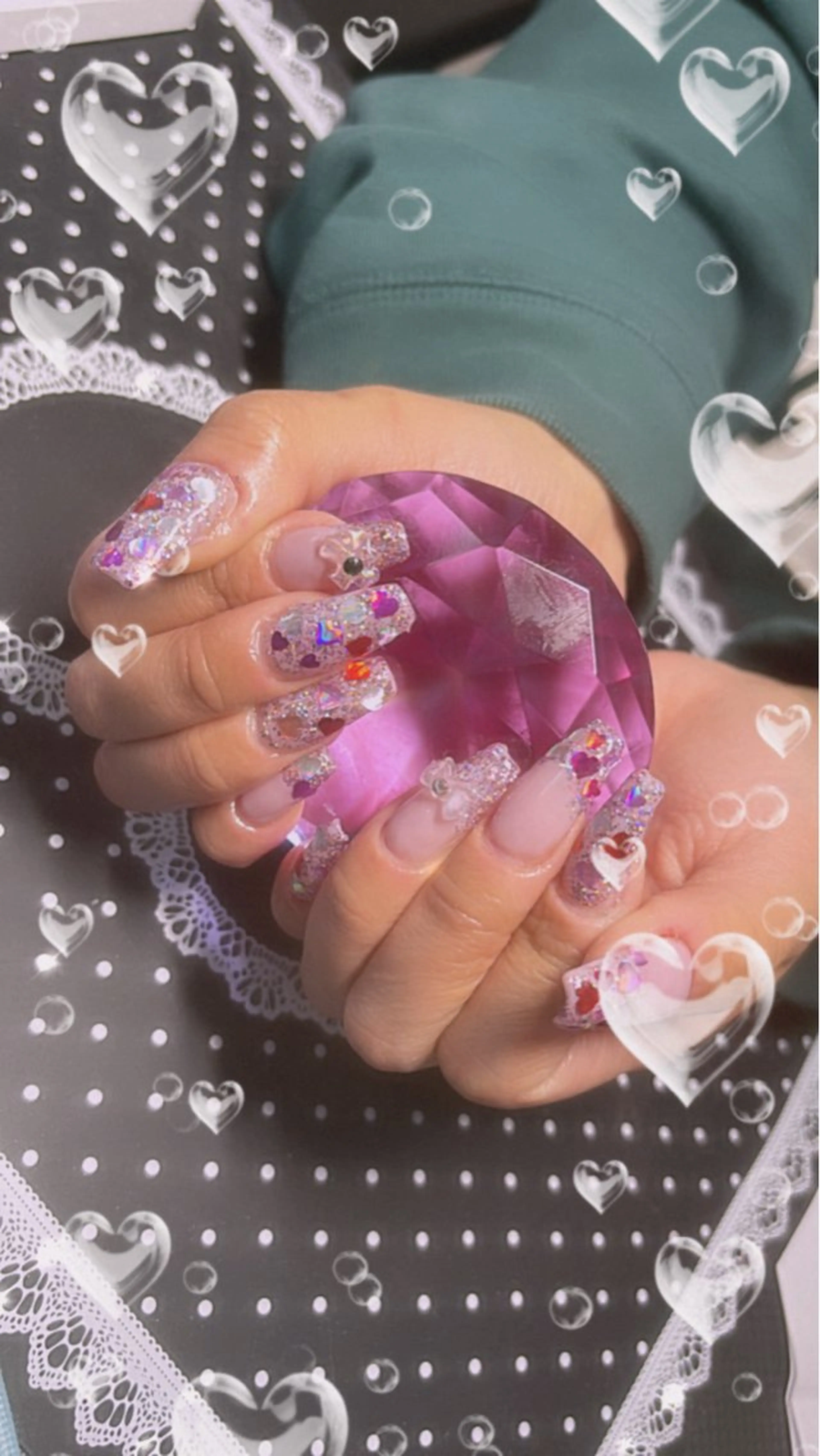 ネイル バレンタイン NailSalona.k.a所属・k CHIORIのネイルデザイン