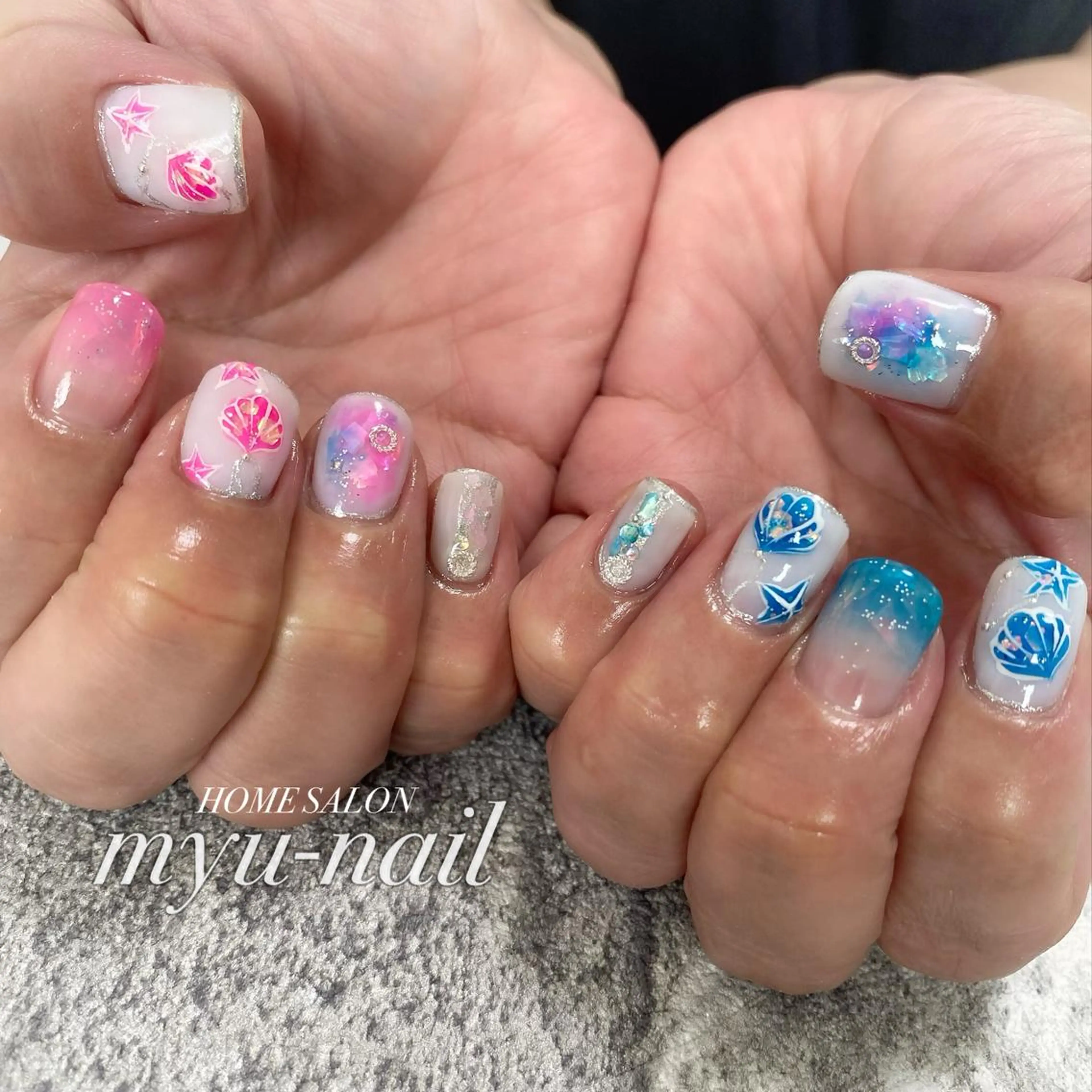 ネイル ホームサロン myu-nailのネイルデザイン