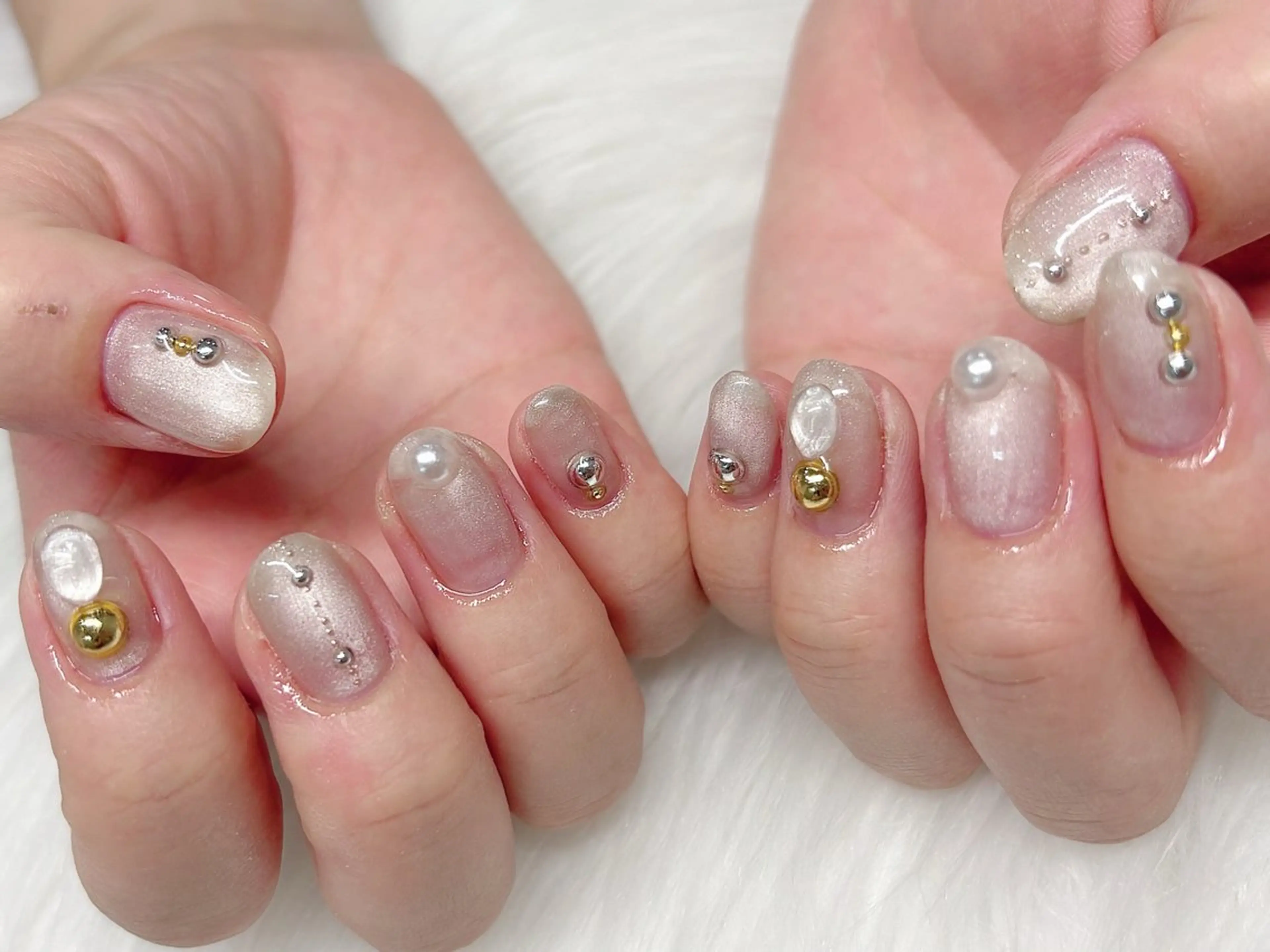 ネイル ハンドネイル nail&eyelashsalon atelier fam上本町店所属・アトリエ FAMのネイルデザイン