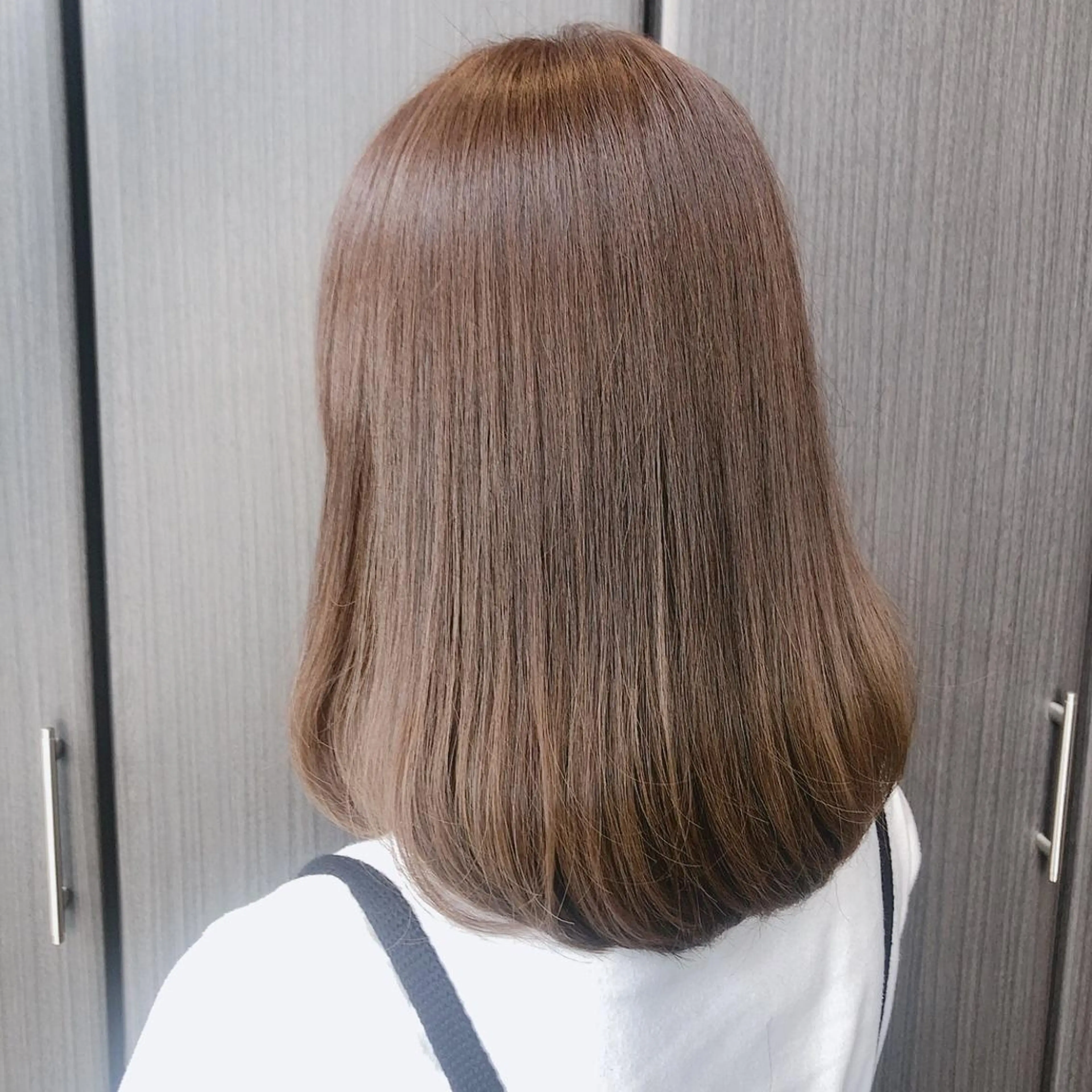 ミディアム カラー マツエク・マツパ ベージュカラー モカベージュ カット ヘアカラー トリートメント Noah's　Ark所属・透明感カラー🫧ヘア セット🫧松本菜月の眉毛・アイブロウイメージ