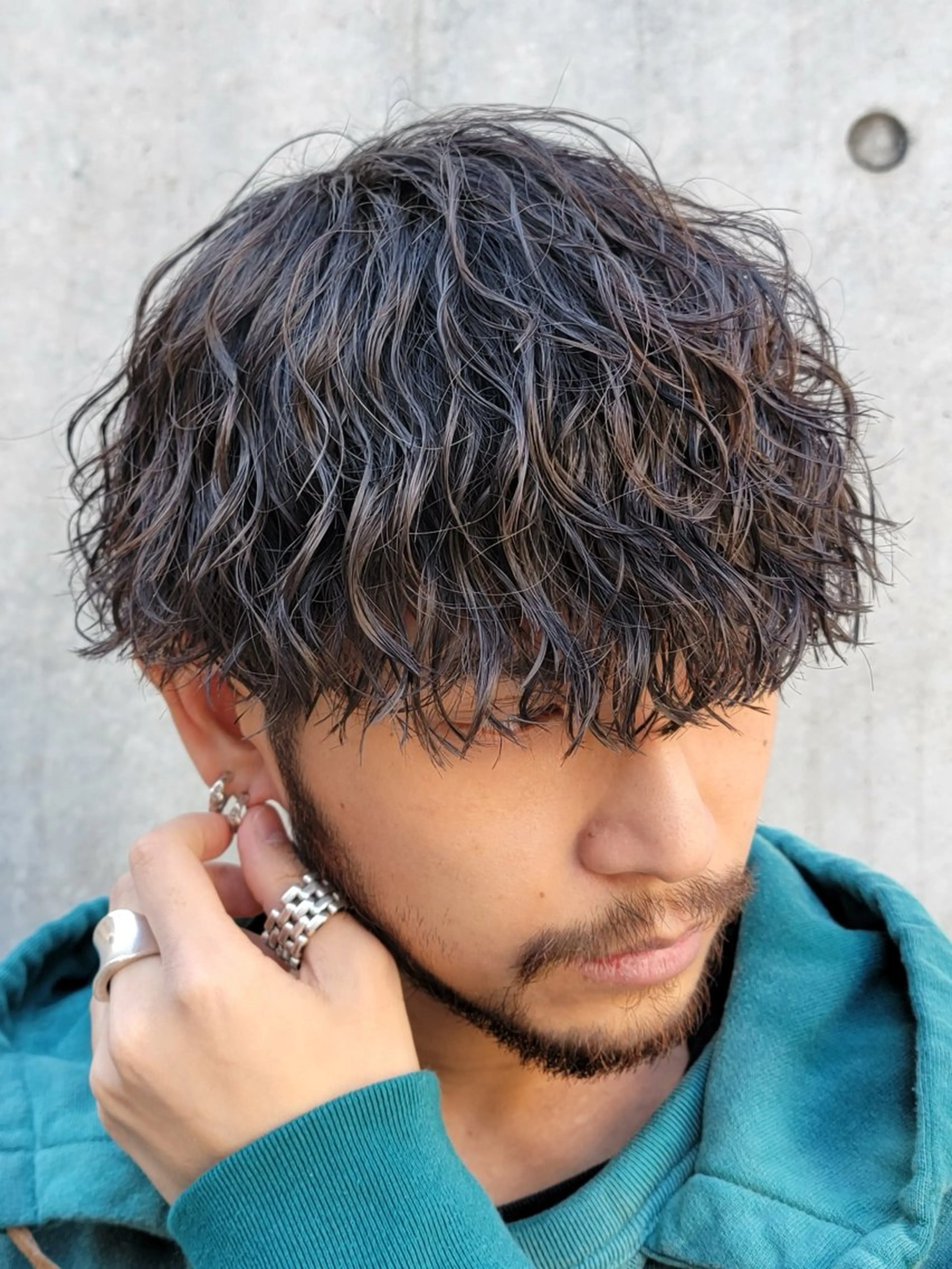 ＜✨️平日限定✨️＞メンズカット＆ツイストスパイラルパーマ💥の写真