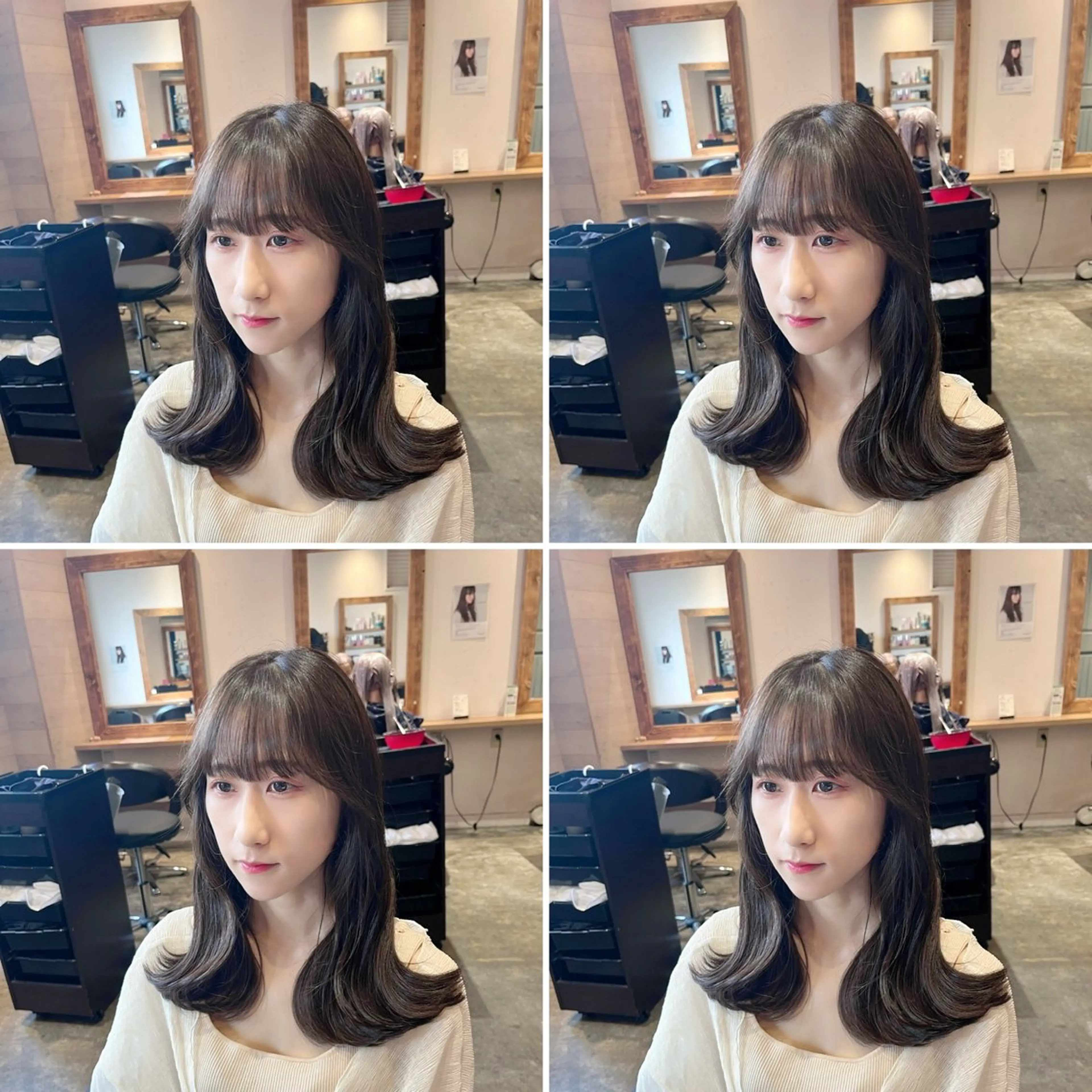 ロング カラー カット ヘアカラー トリートメント ヘアセット 髪質改善・韓国ヘア特 化💎店長望月のヘアスタイル