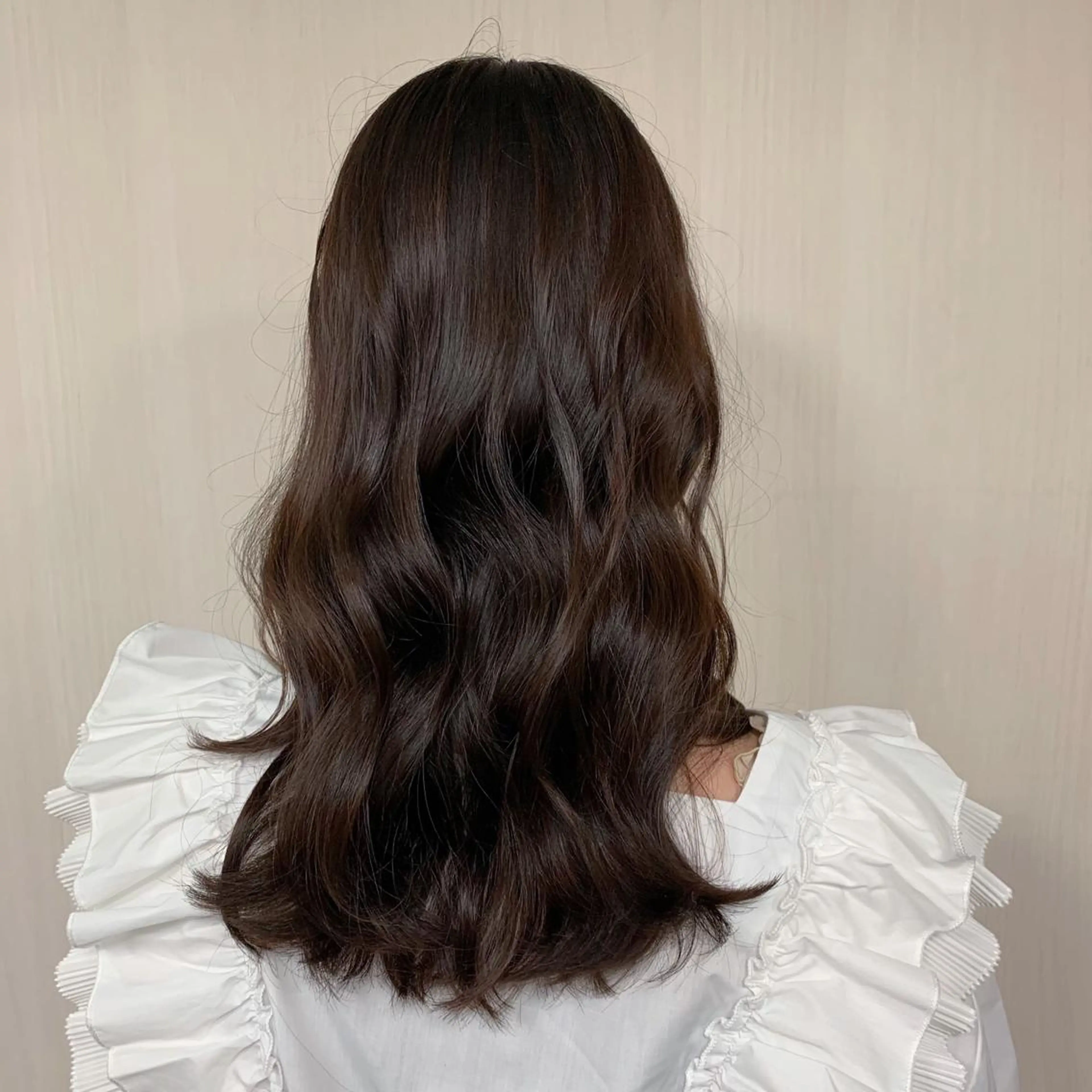 ロング ヘアアレンジ キッズ ウスイマイコ カット/ケアカラーのヘアスタイル