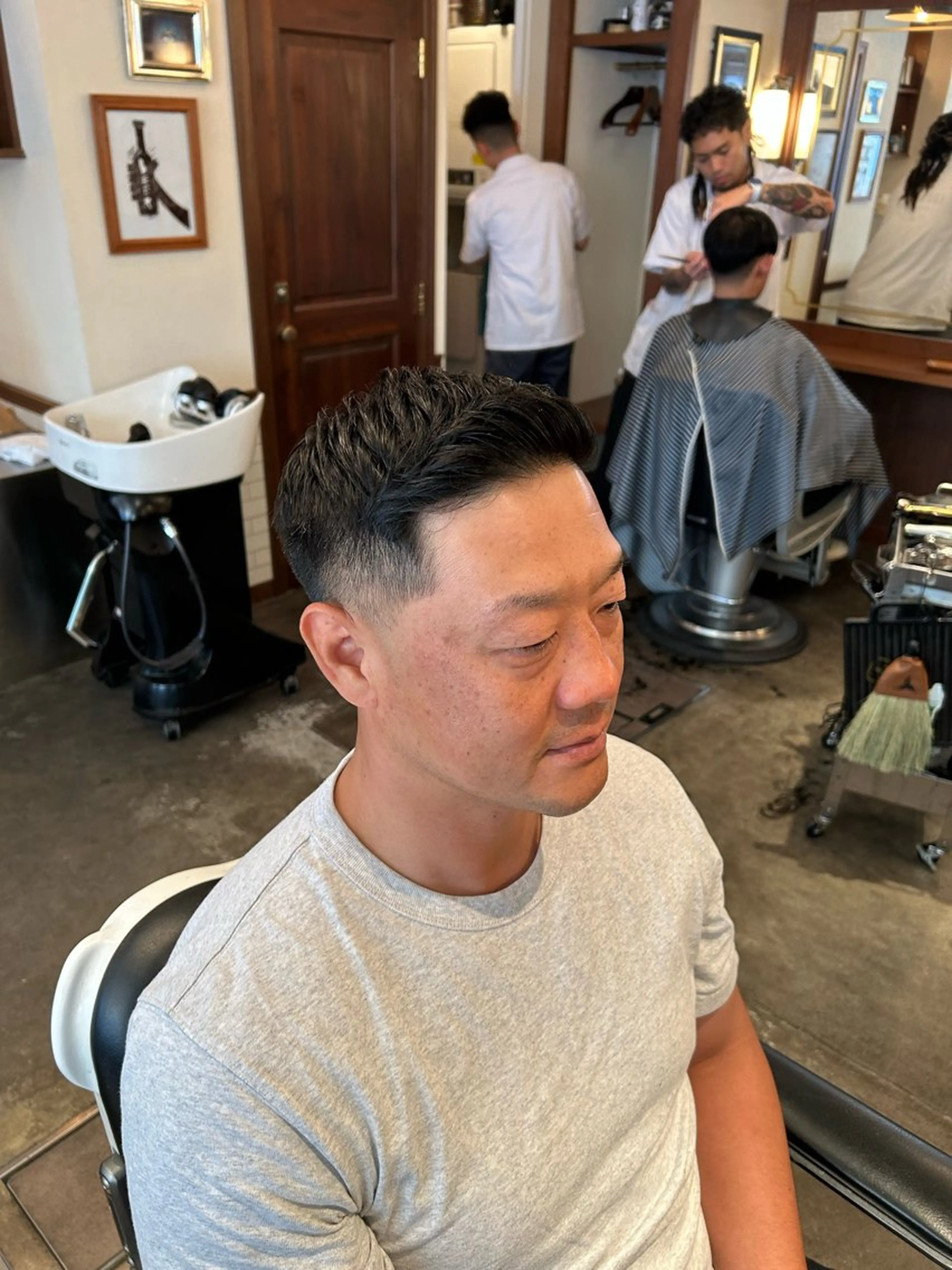 メンズ BARBERSHOP DALIE所属・滝川 大喜のヘアスタイル