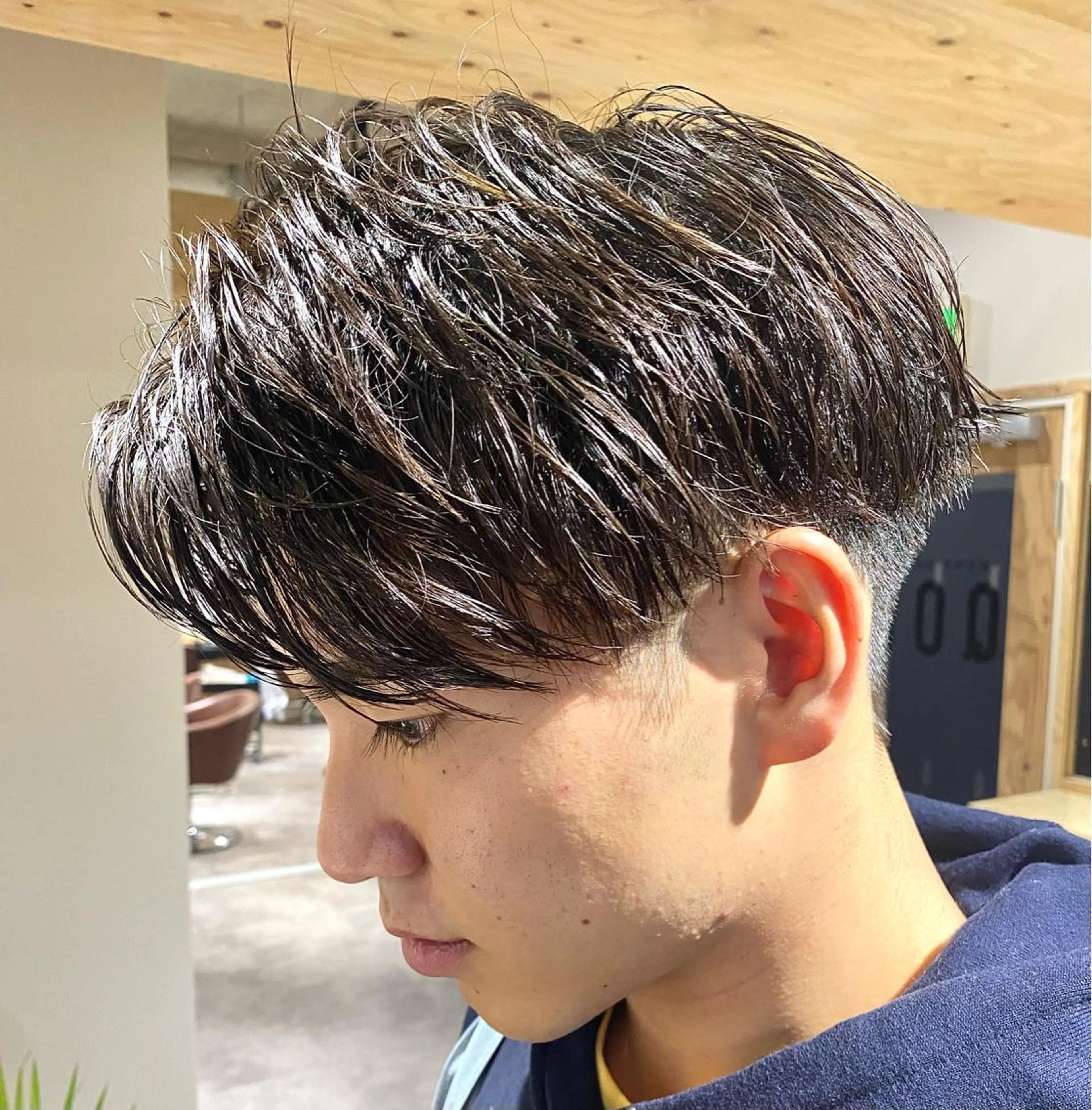 パーマ メンズ カット トレンドパーマ‼️ NAOKI💥のヘアスタイル