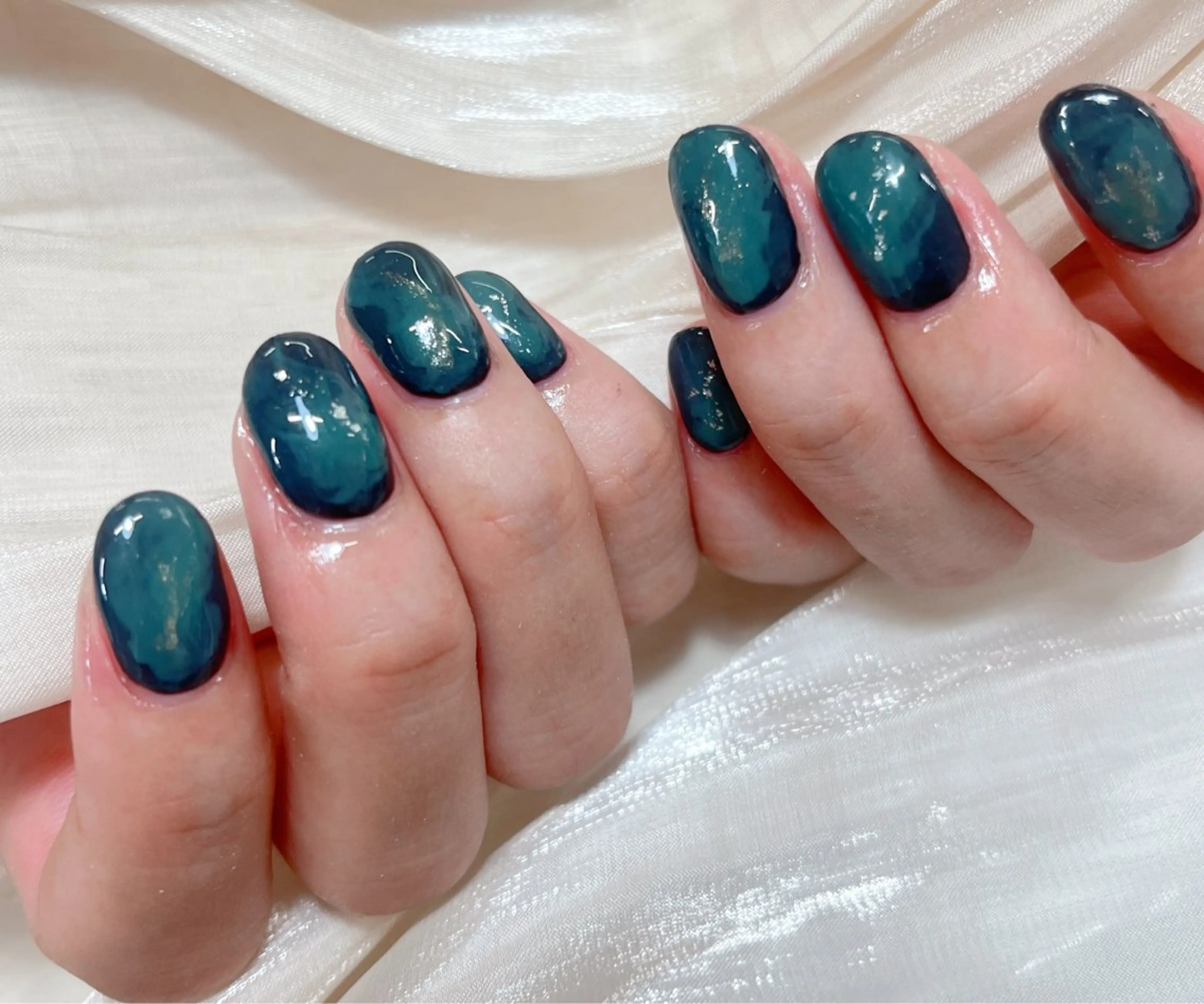 ネイル ジェルネイル 持ち込み ハンドネイル candy nail 韓国風ワンホンネイルのネイルデザイン