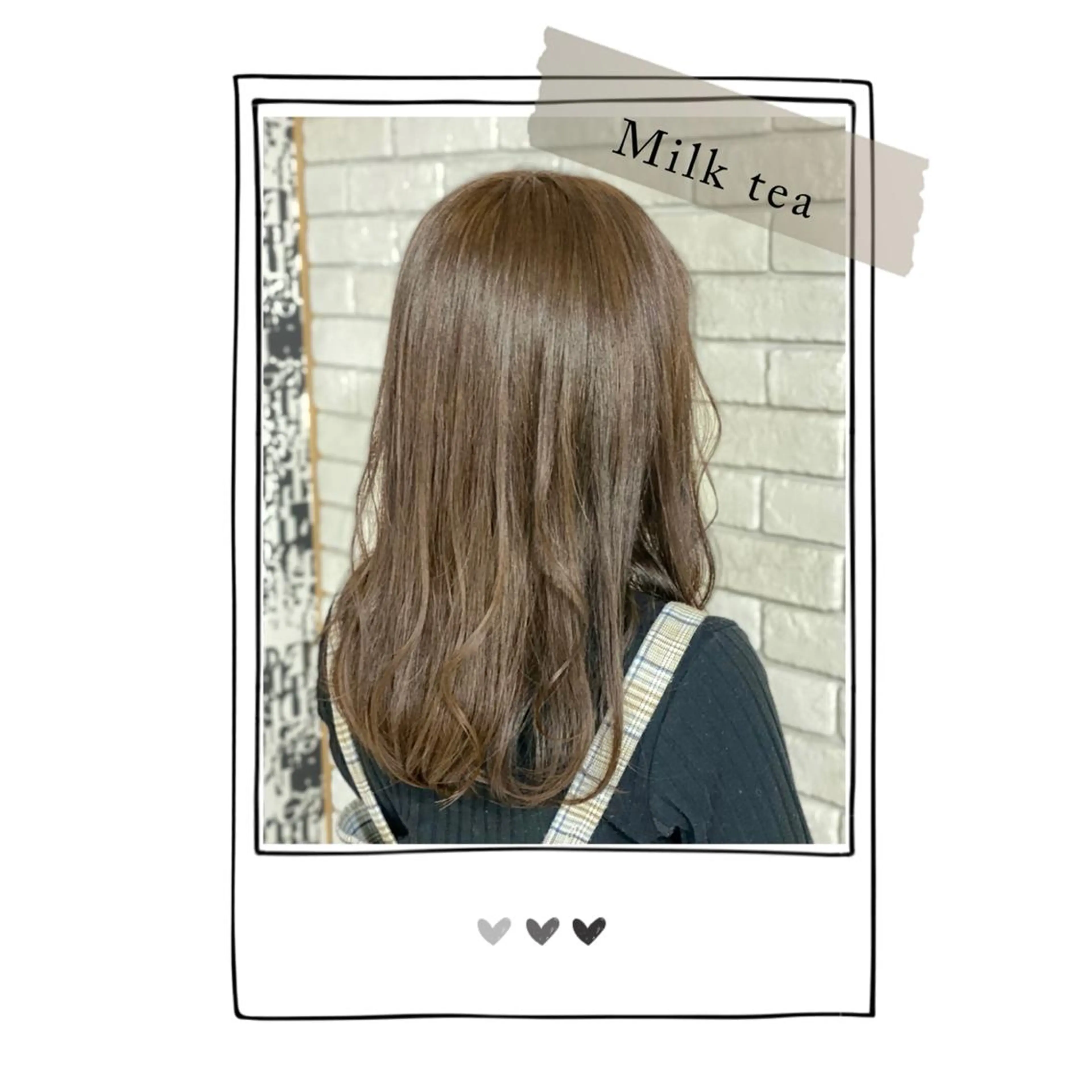 ロング カラー ブリーチ ブリーチなしカラー motion  新宿店所属・☘️ motion ALOE ☘️のヘアスタイル