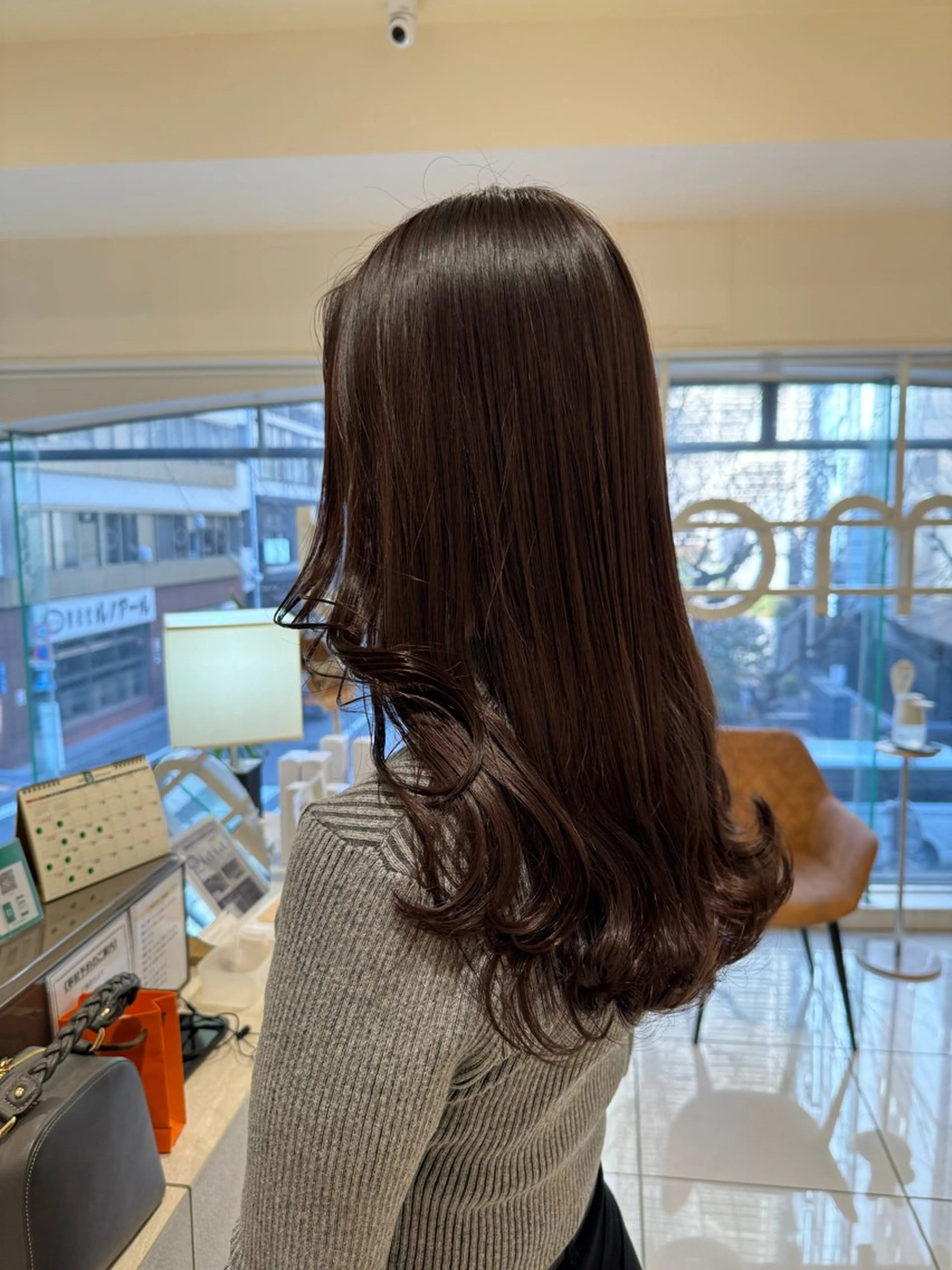 カラー 🎀ハイトーン🎀 🩶艶髪🩶YUNAのヘアスタイル