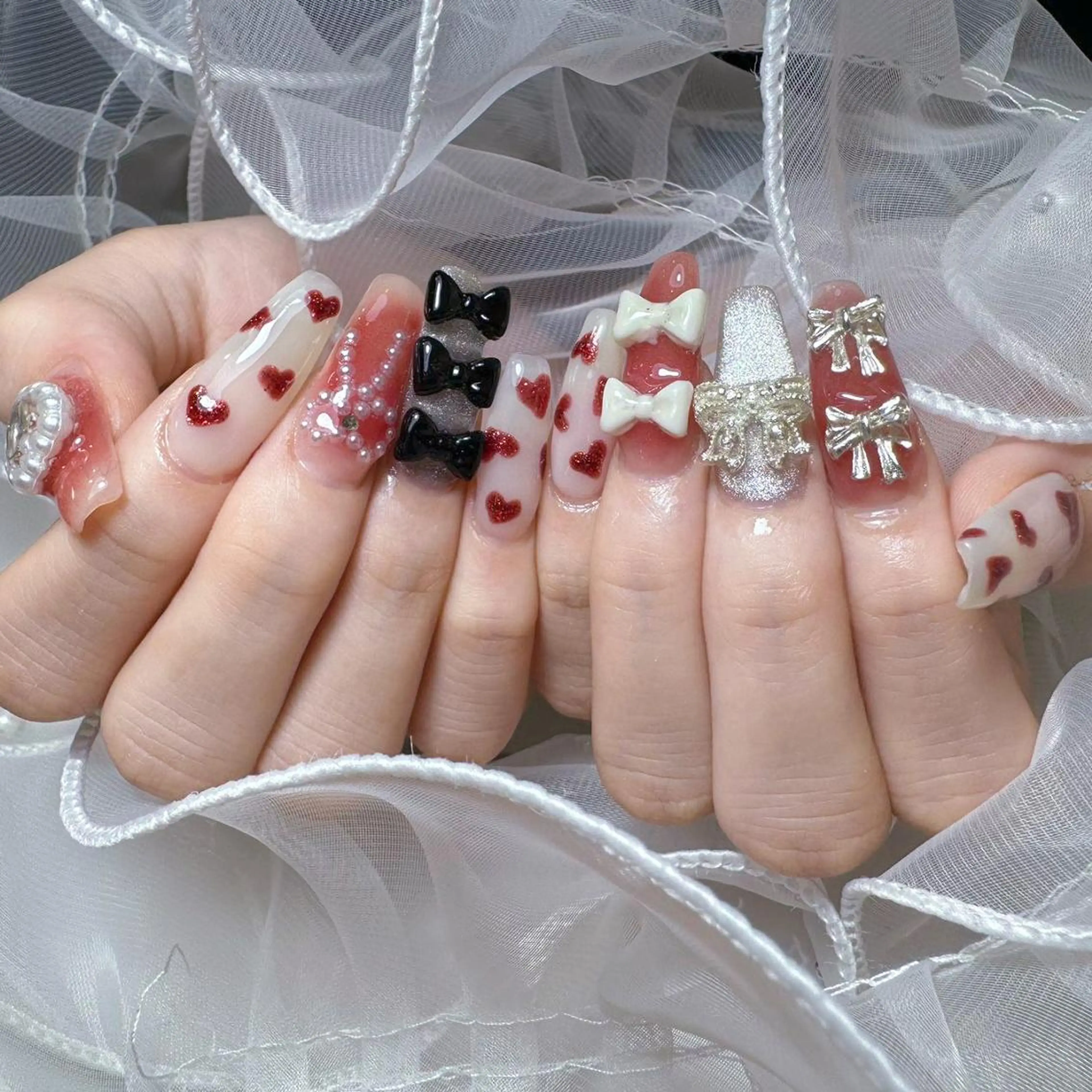 💗スカルプ持ち込み★🎀ゴージャス10本やり放題 ¥16480の写真