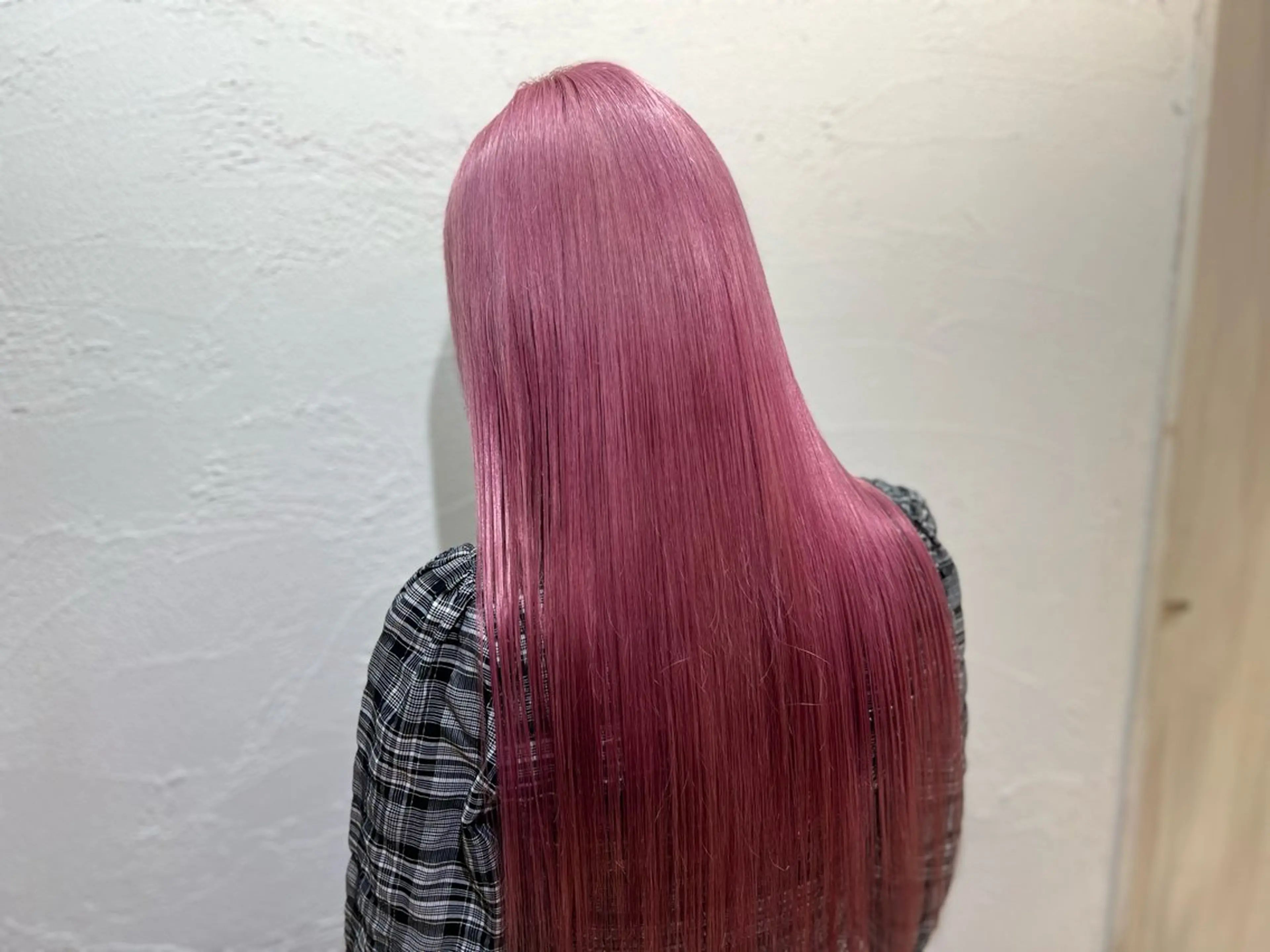ロング ヘアカラー トリートメント 髪質改善縮毛矯正× 艶髪カラー板垣智大のヘアスタイル