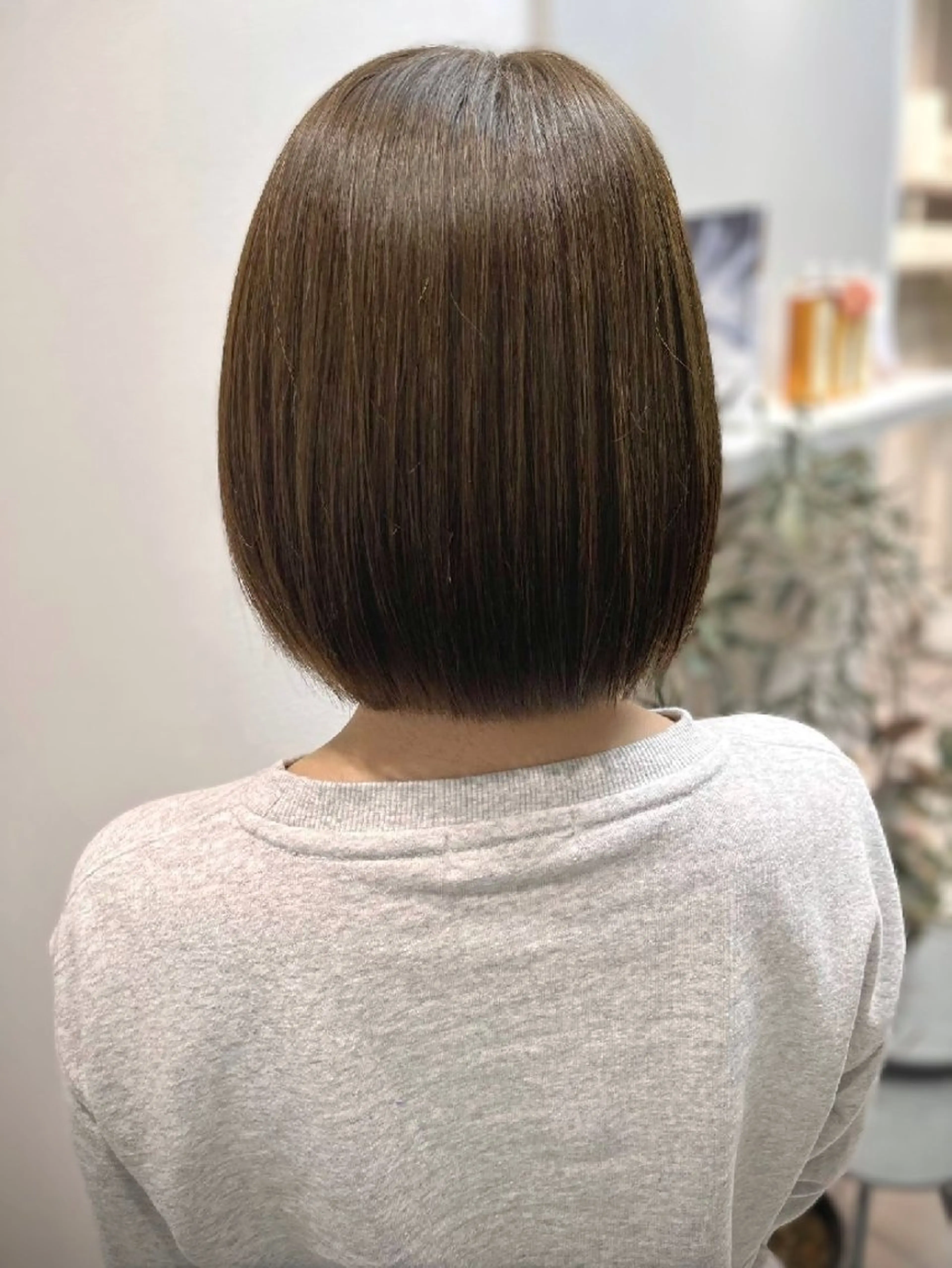 ショート 切りっぱなしボブ ボブ LOARK博多  木原純のヘアスタイル