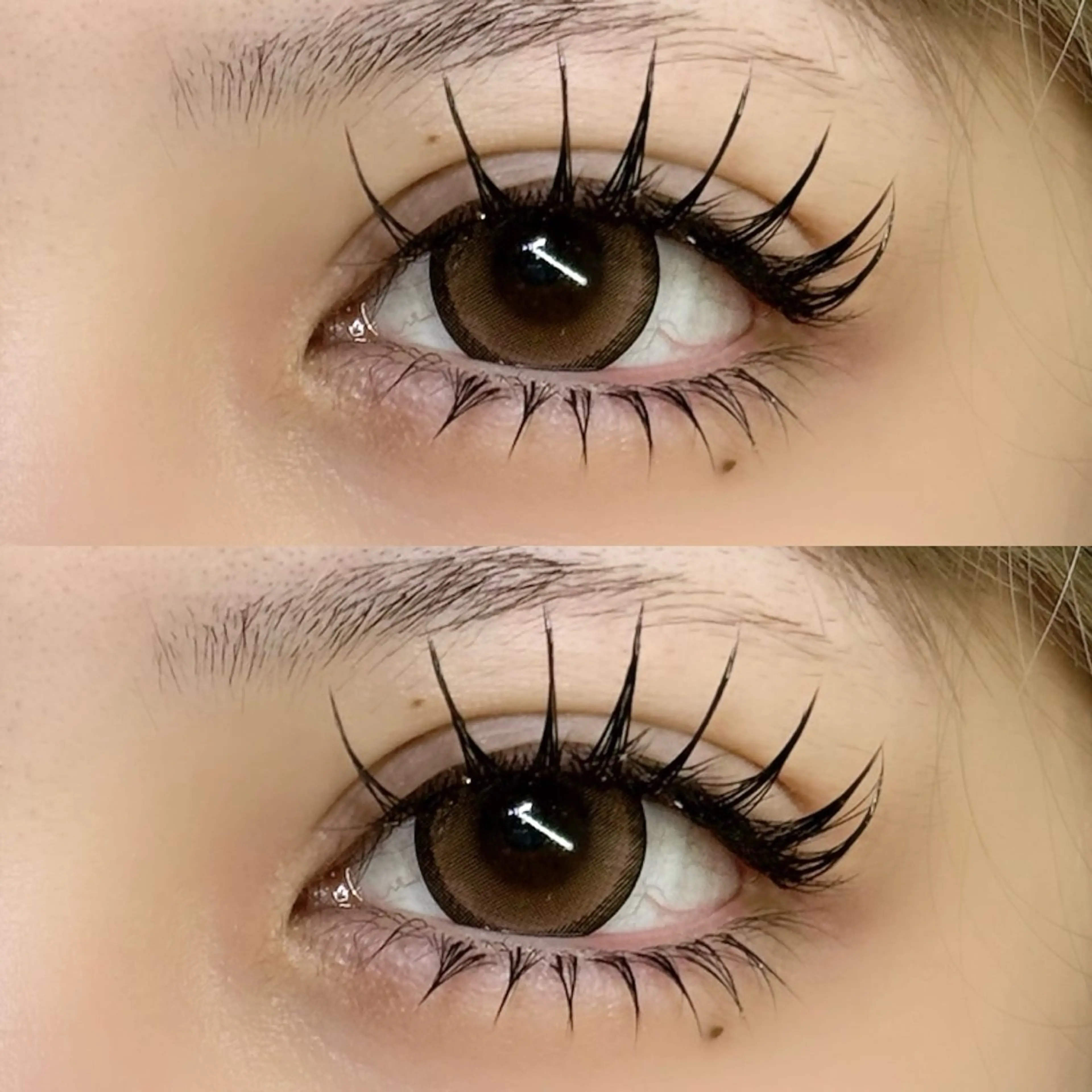 マツエク・マツパ 付け放題 束感まつ毛 セーブル 下まつげエクステ scarlet asahiのマツエク・マツパデザイン