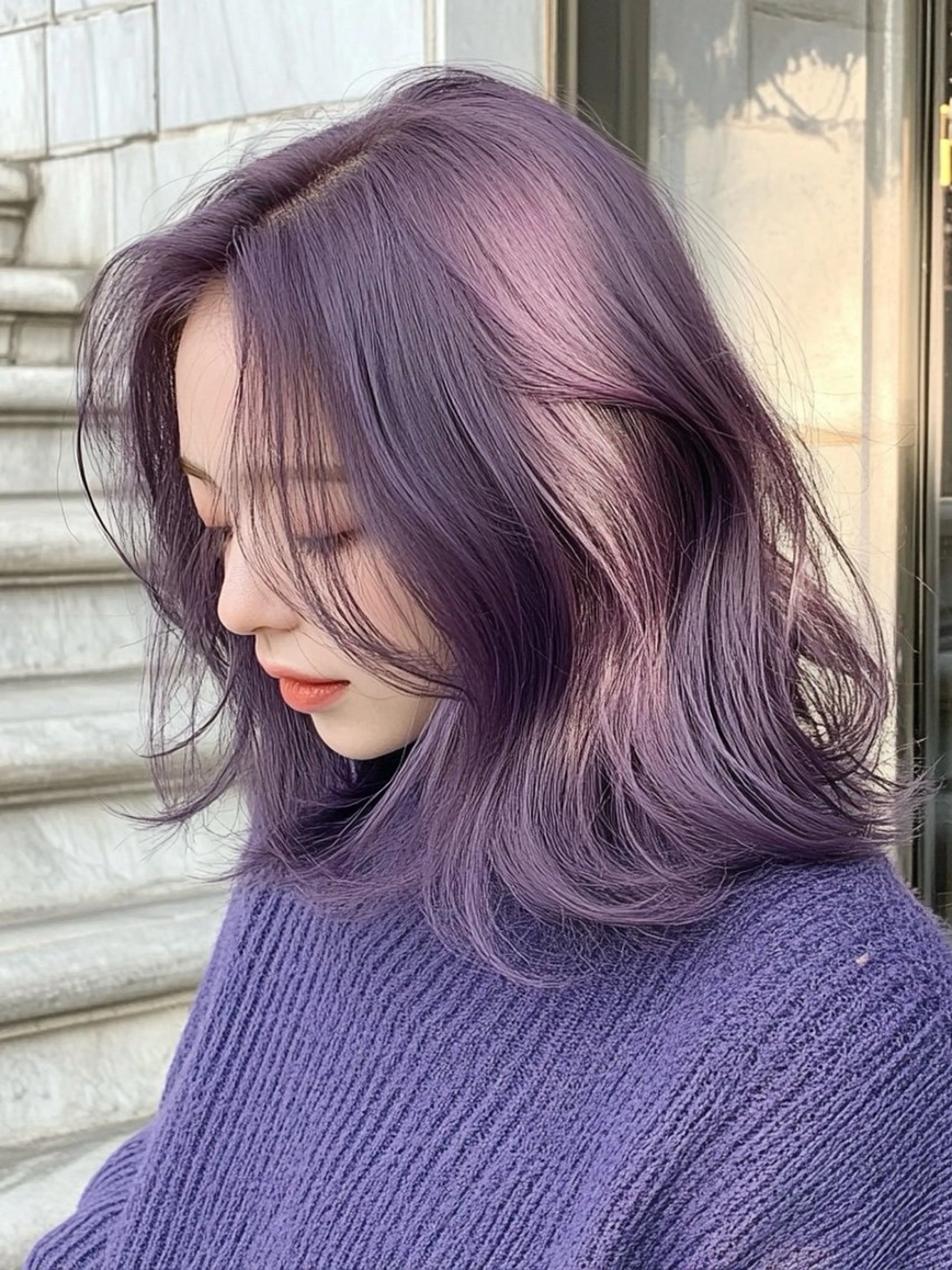 ロング カラー カット ヘアカラー トリートメント 池袋/ダブルカラー GLADGE🩵のヘアスタイル