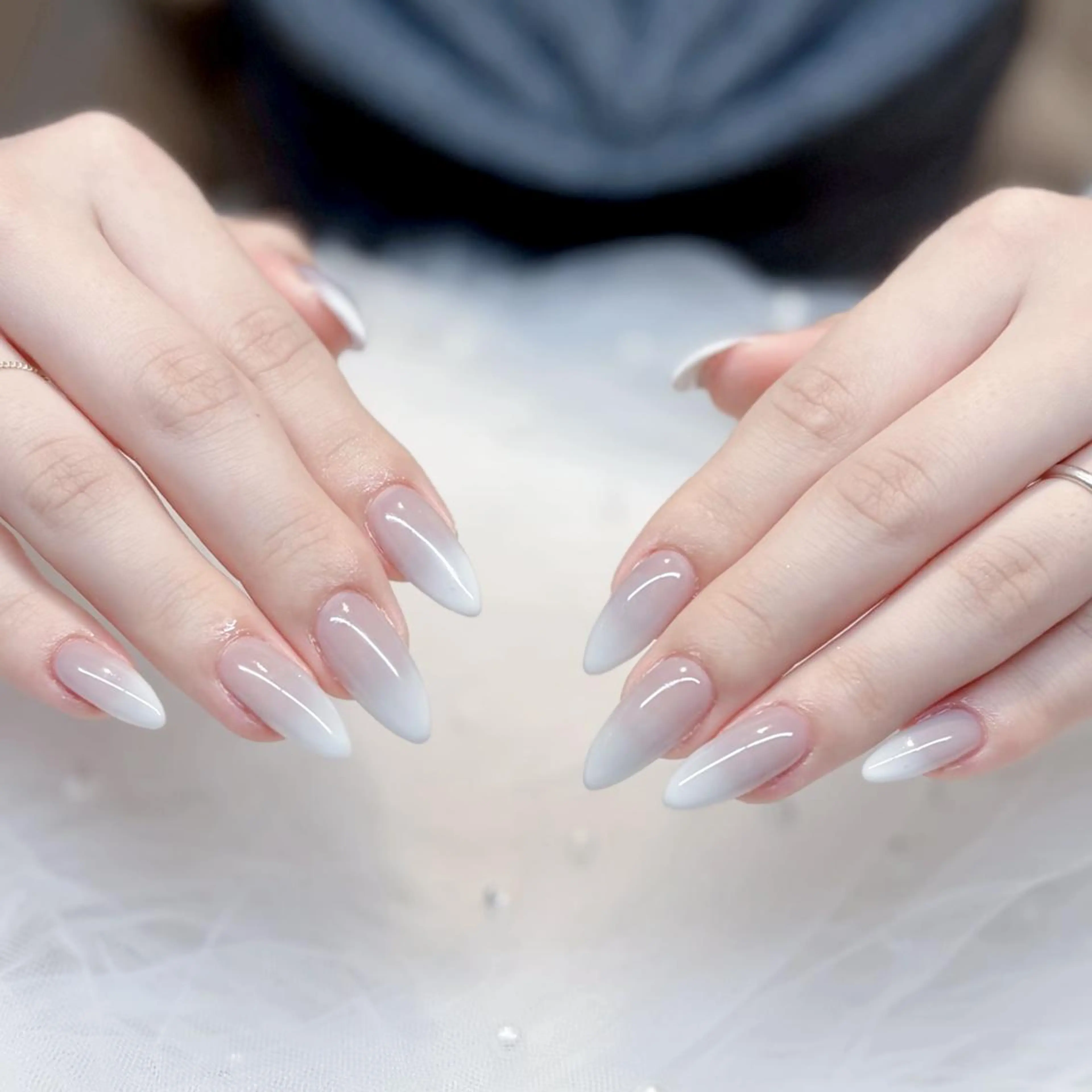 ネイル グラデーション ワンホンネイル Keli Nail 難波のネイルデザイン