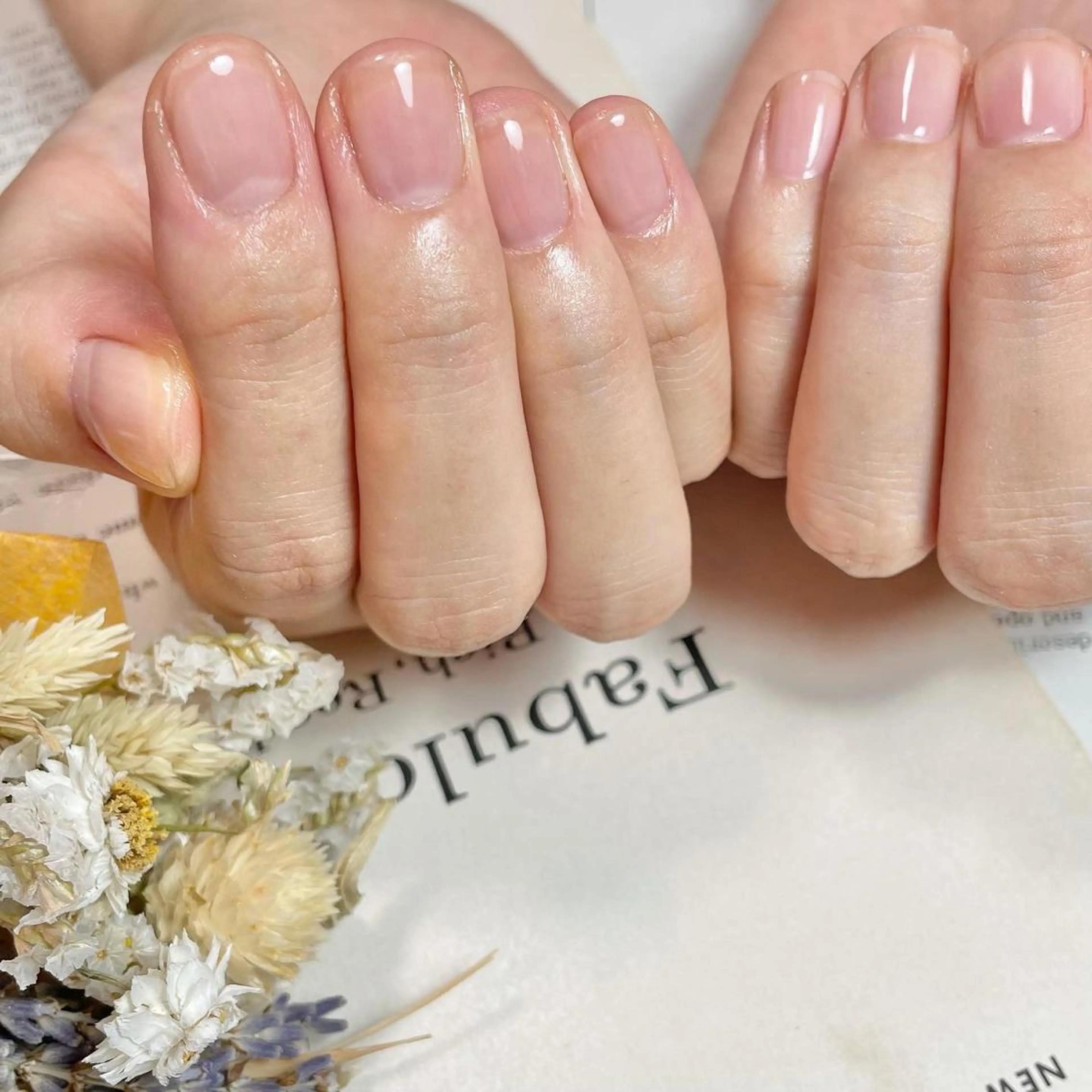 ネイル クリアネイル kanako nail所属・popolina kanakoのネイルデザイン
