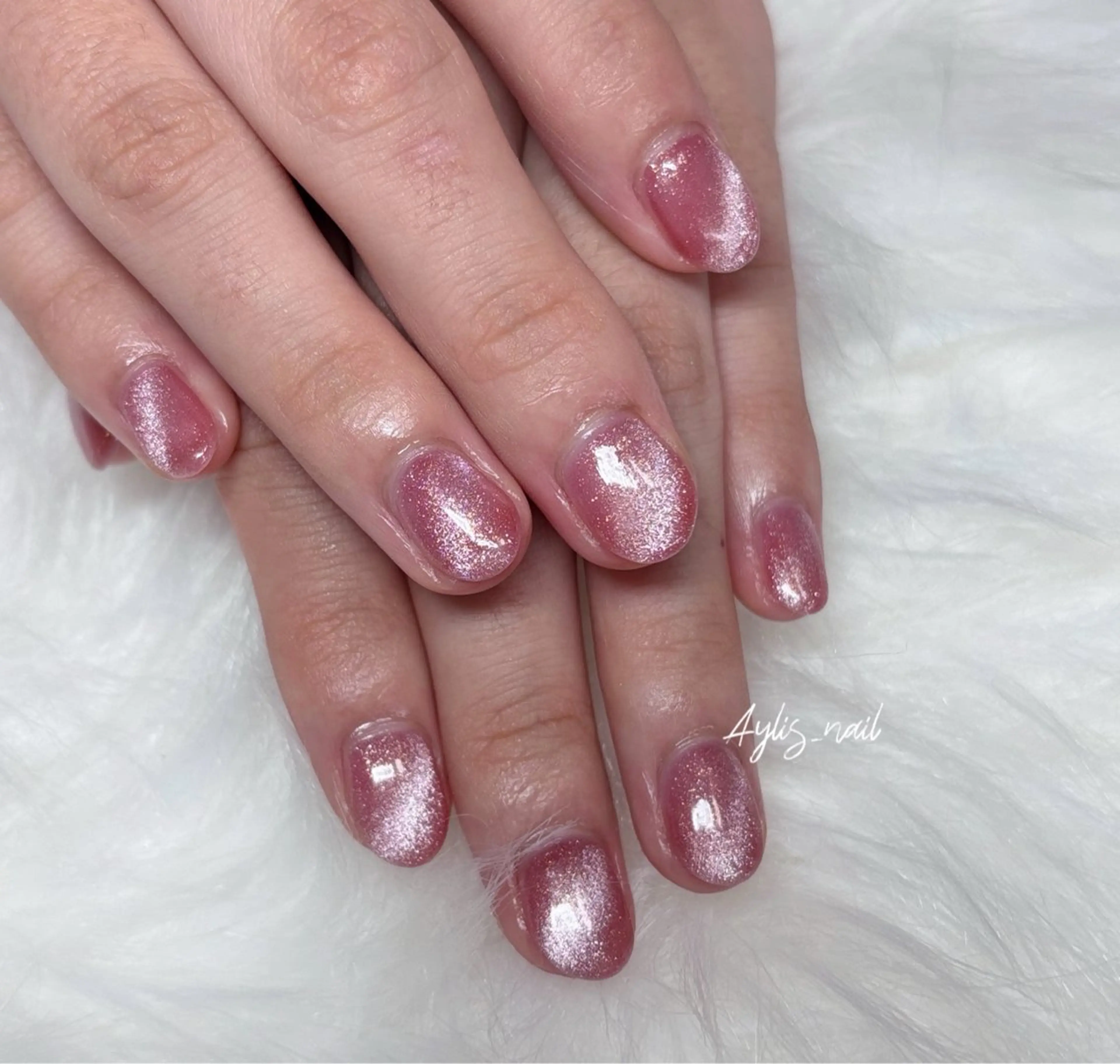ネイル マグネットネイル ハンドネイル Aylis_nail 宇土・宇城のネイルデザイン