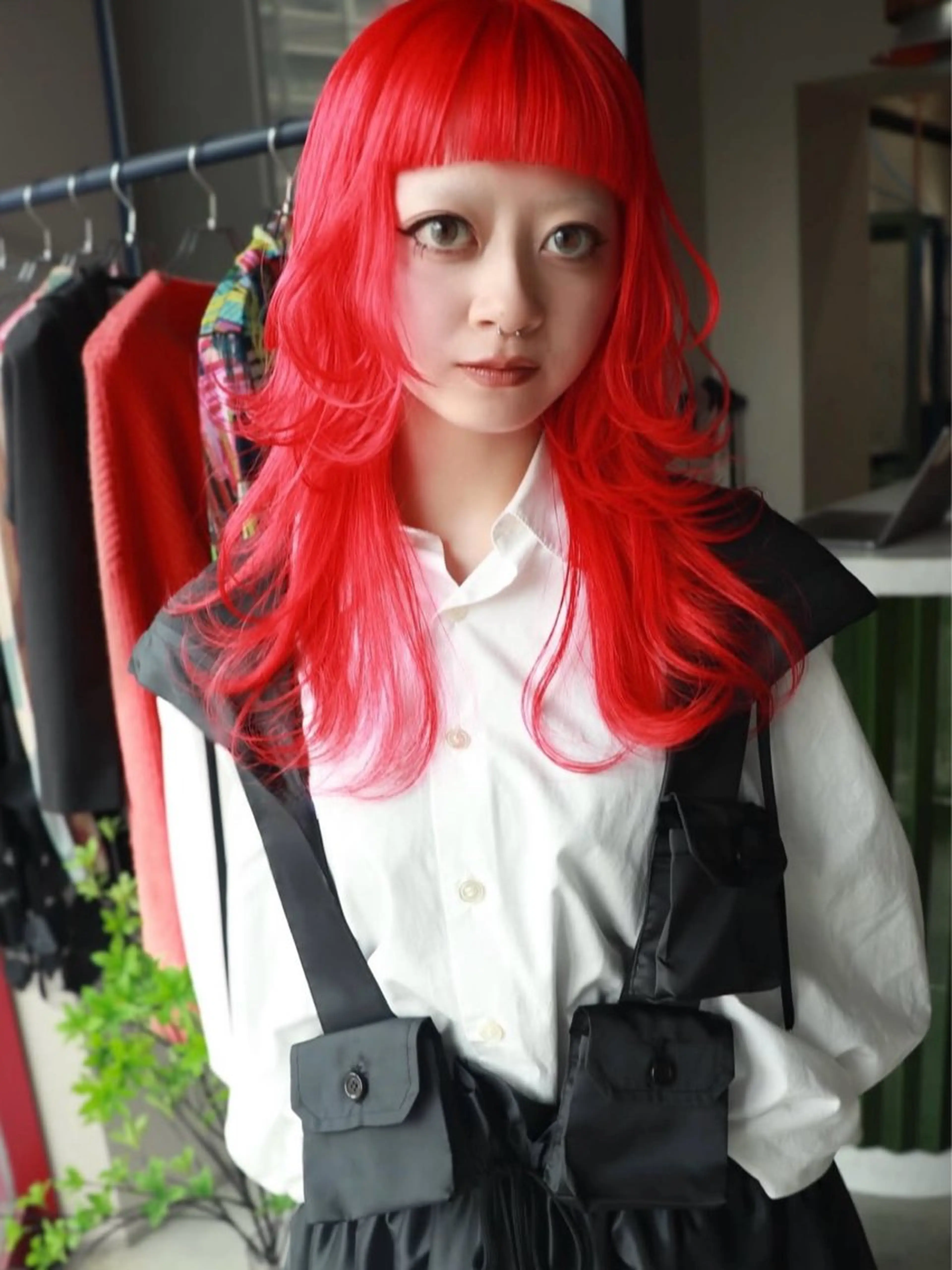 ロング カラー ヘアカラー トリートメント ヘアセット 色落ちまで2度綺麗な ハイトーン⭐️ヨシキのヘアスタイル