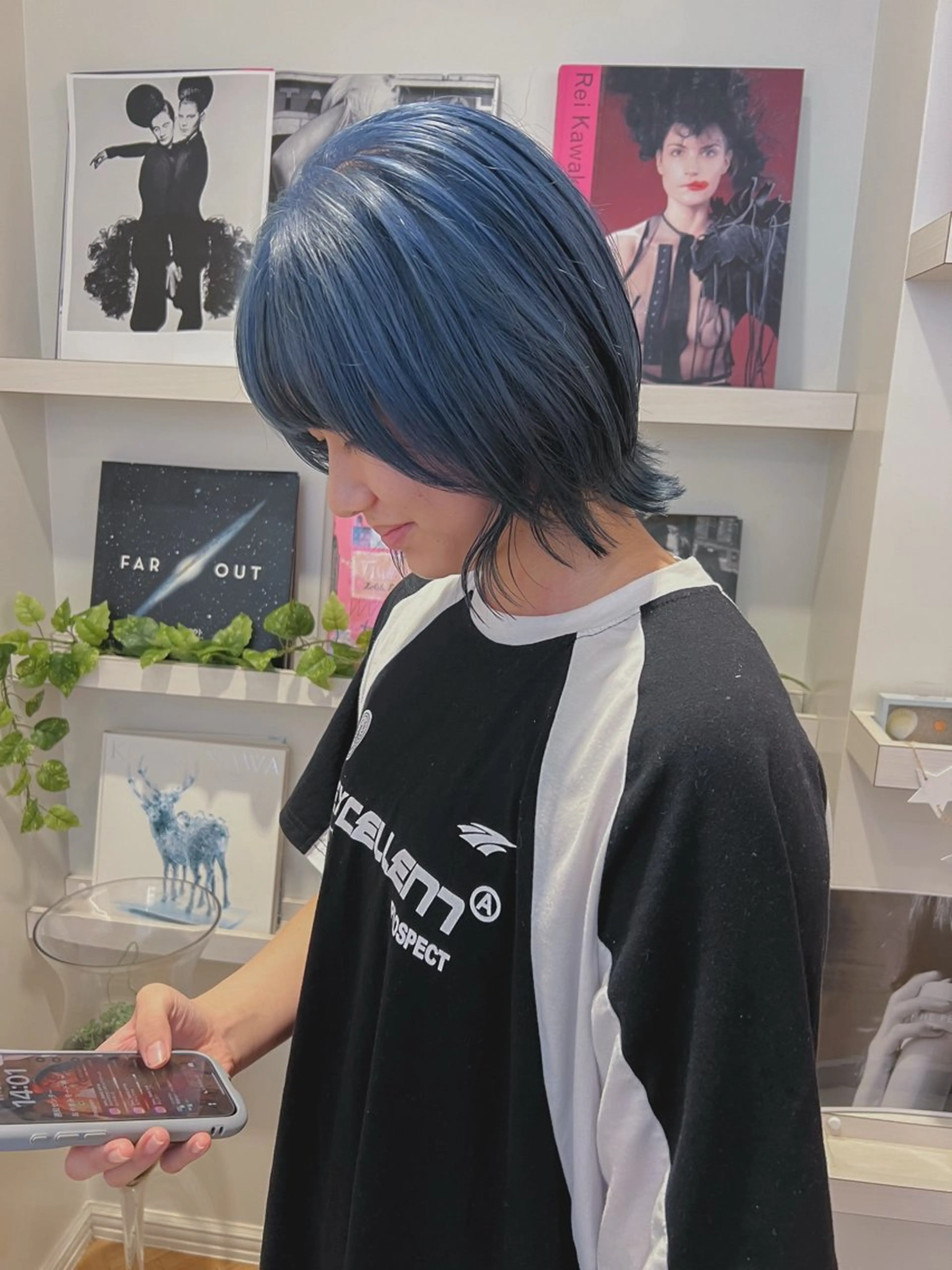 ミディアム ボブレイヤー ボブ レイヤーカット ヘアカラー ✨髪質改善✨ ツヤサラストレートのヘアスタイル