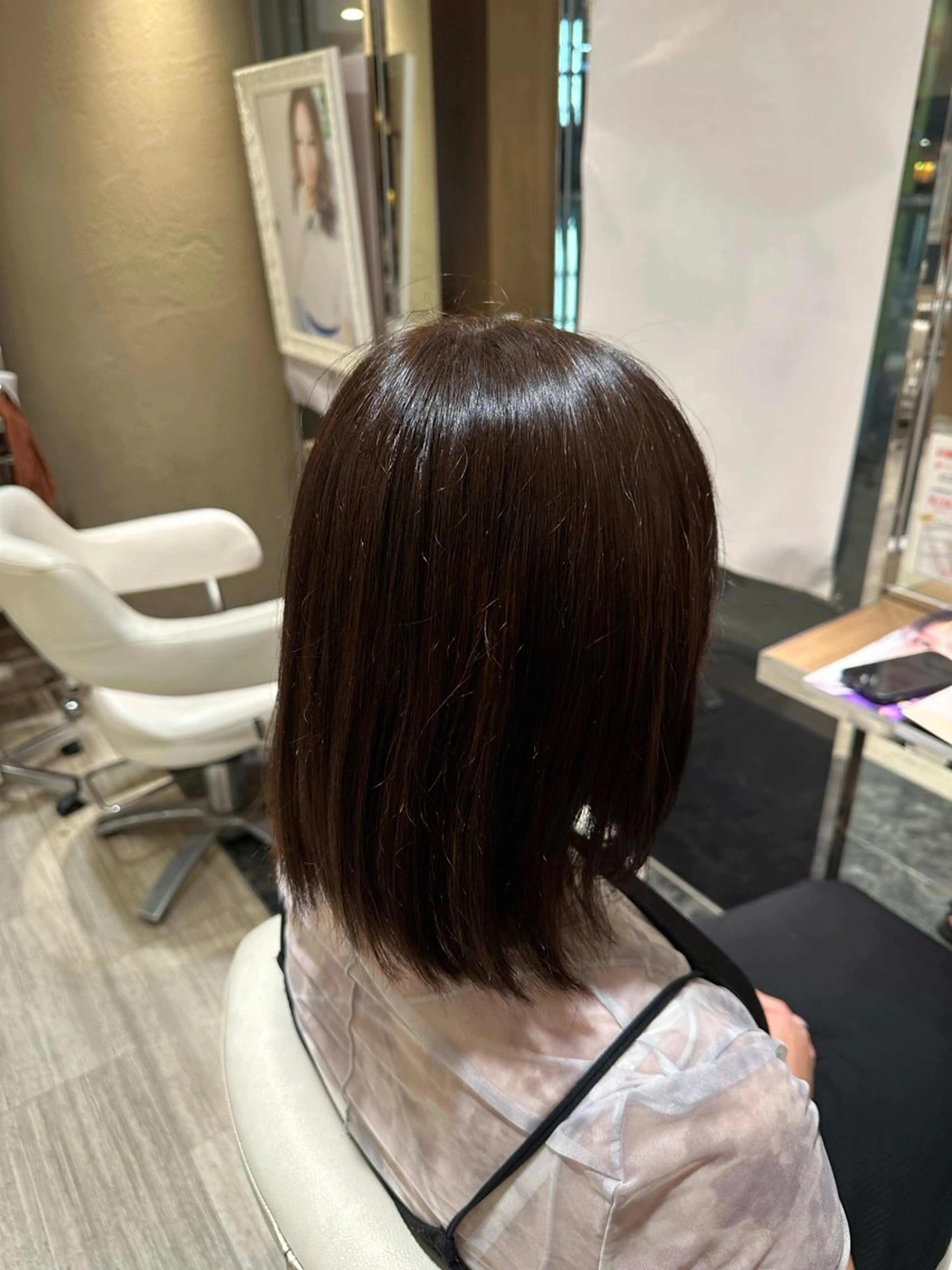 ミディアム カラー グランジュ京橋店所属・石田 頌のヘアスタイル