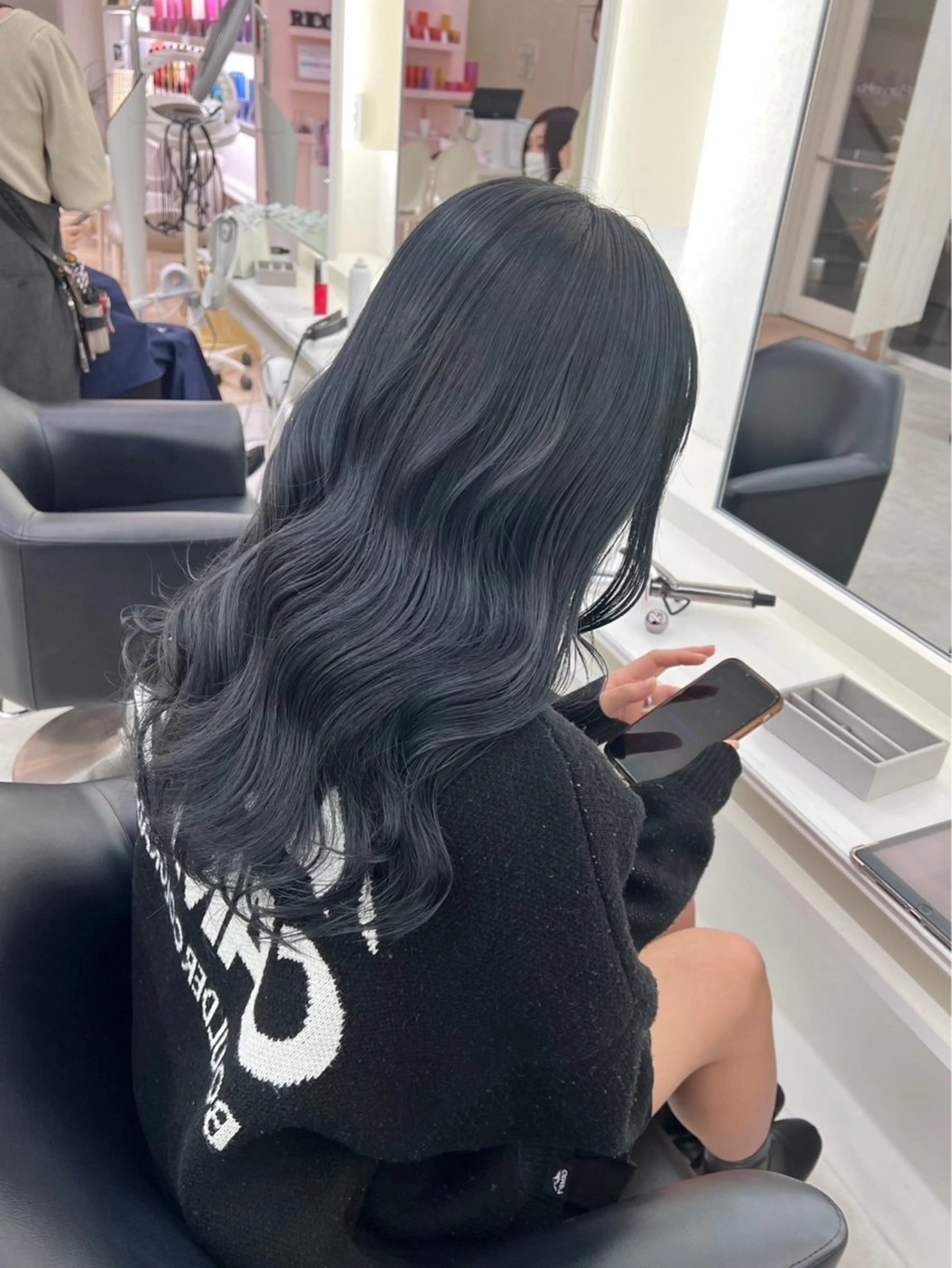 ロング カラー ヘアカラー ParveMix 🌝🫧山本 玲南のヘアスタイル